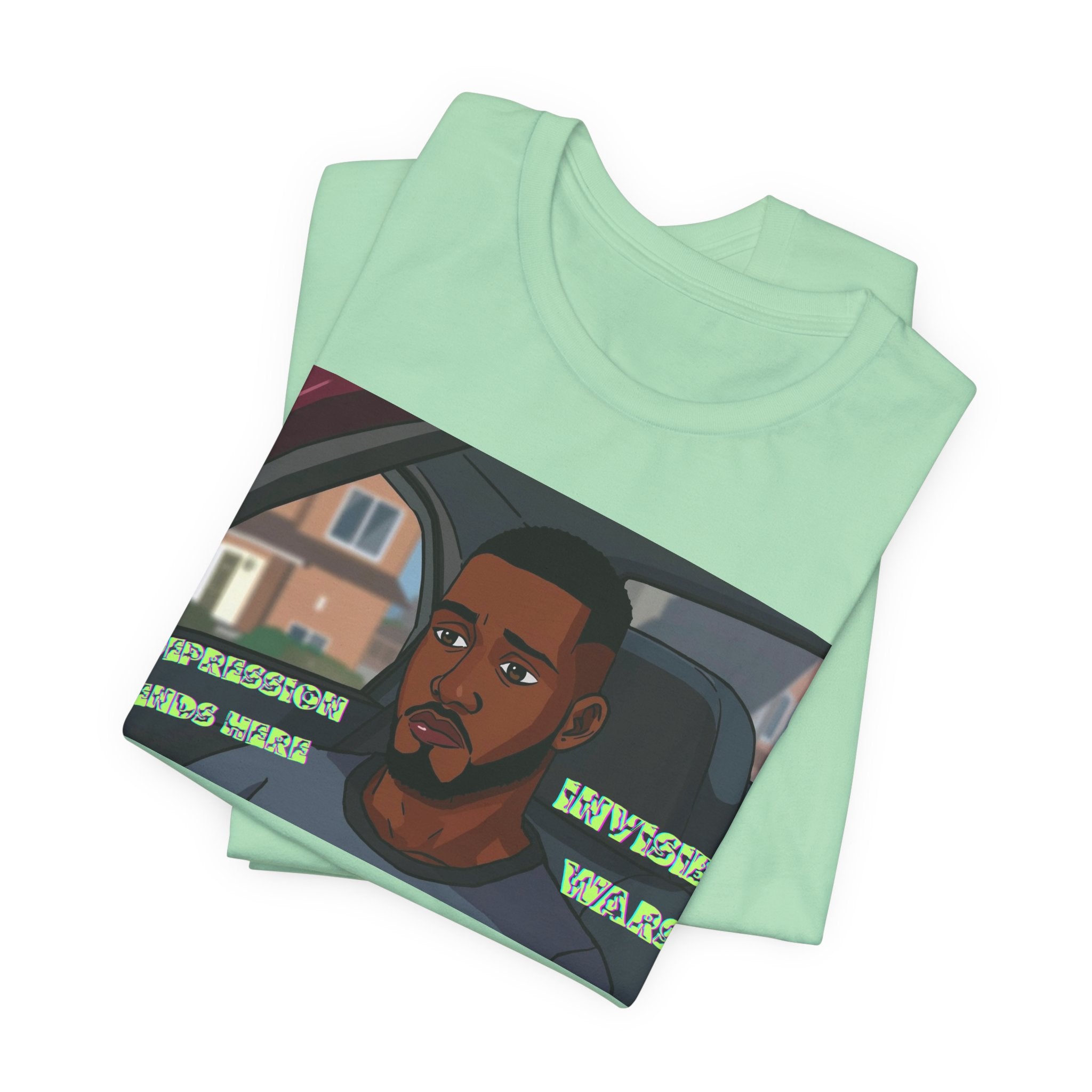 Men  T-Shirt — Depression Ends Here