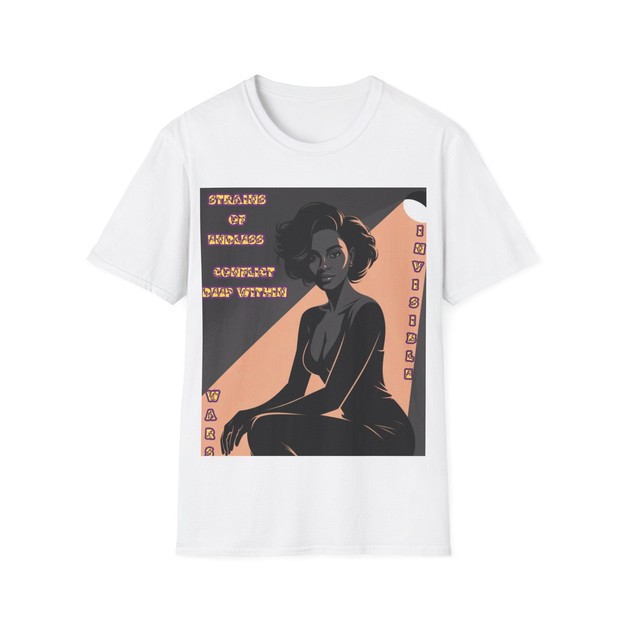 Women T-Shirt- Strains of conflict Invisible Wars