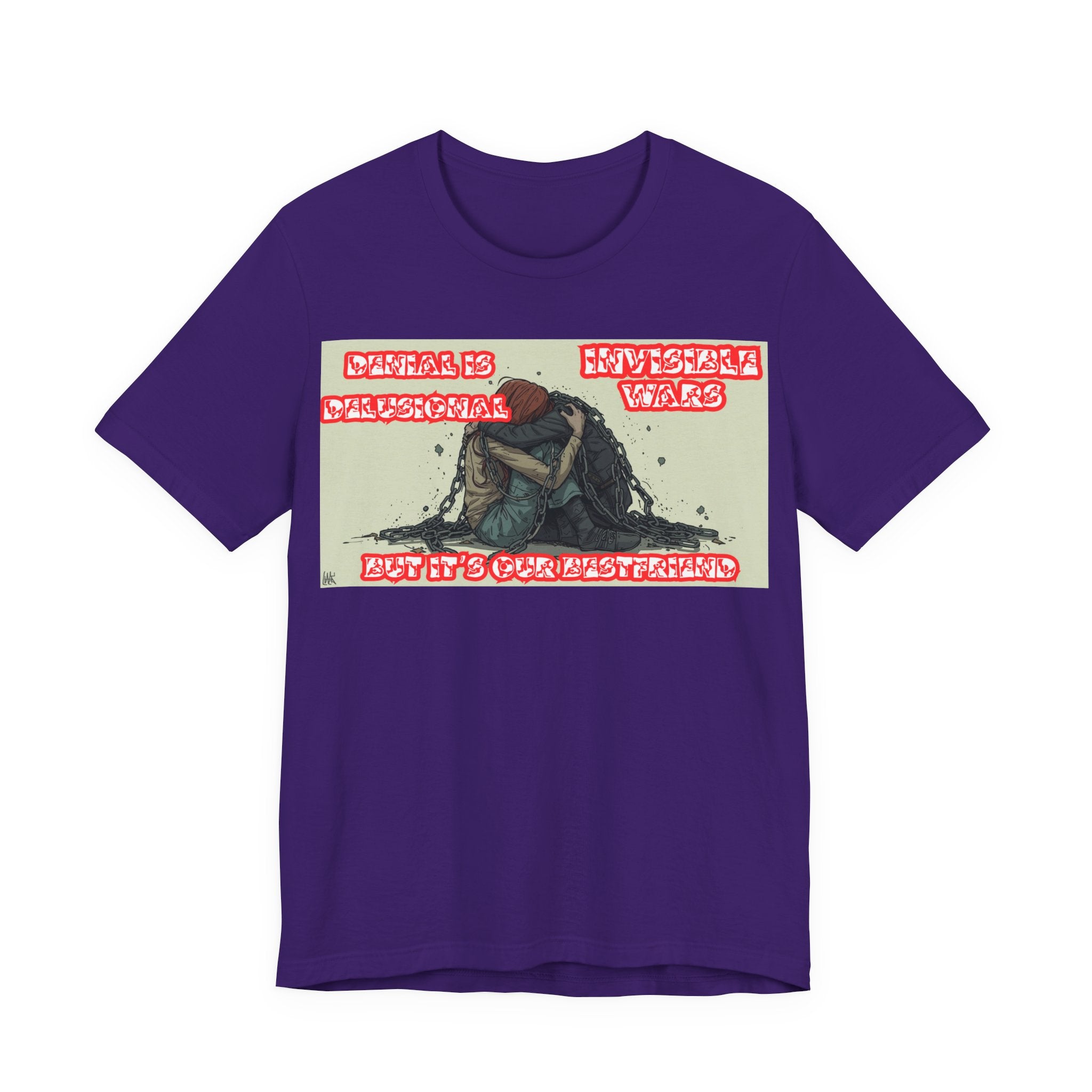 Women T-Shirt — 'Denial Is Delusional