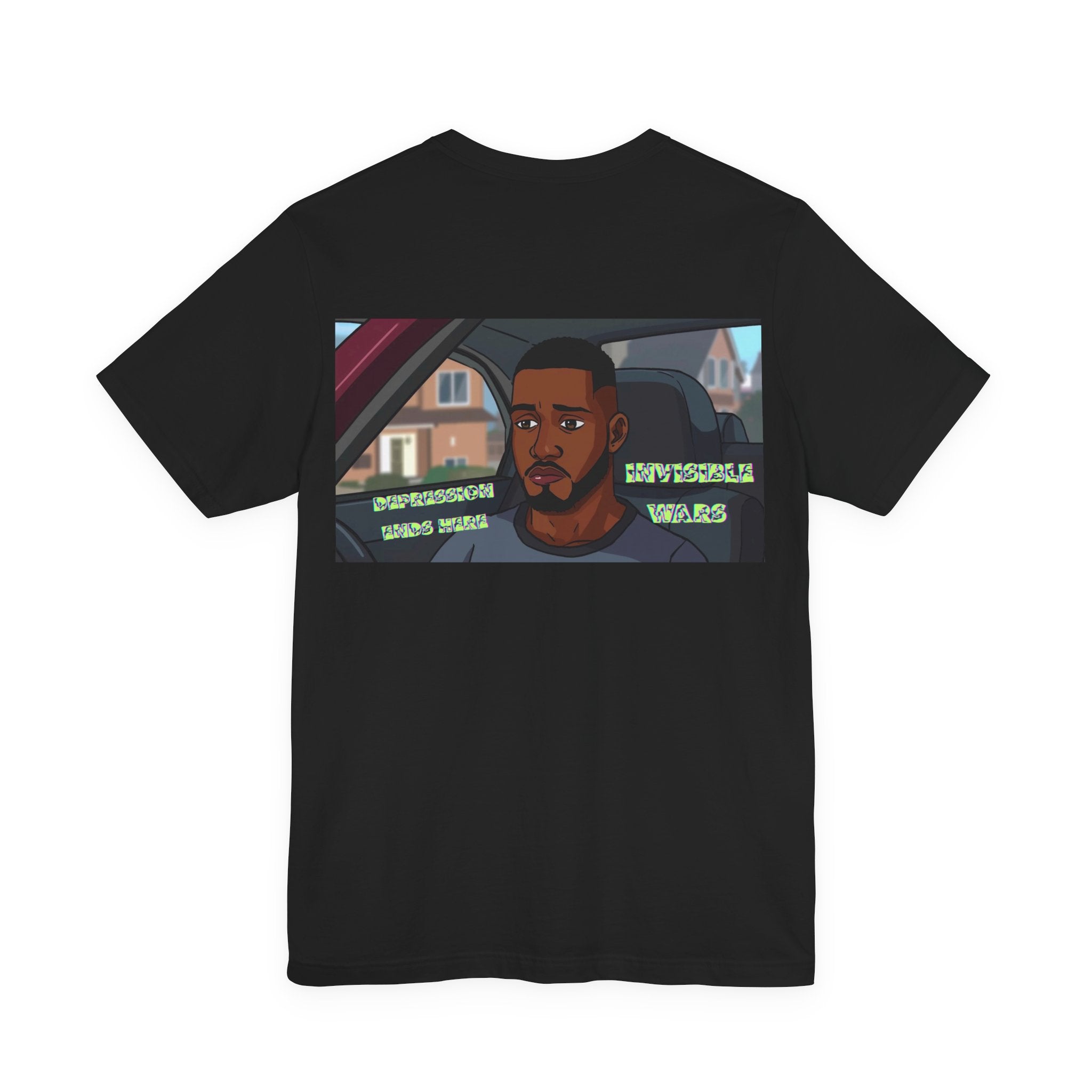 Men T-shirt - Depression Ends Here