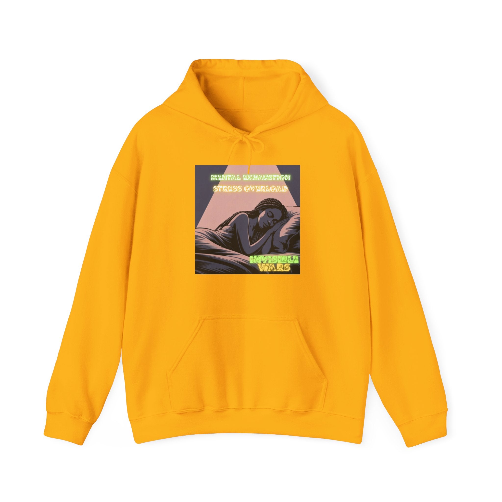 Women Hoodie-Mental Exhaustion Invisible Wars