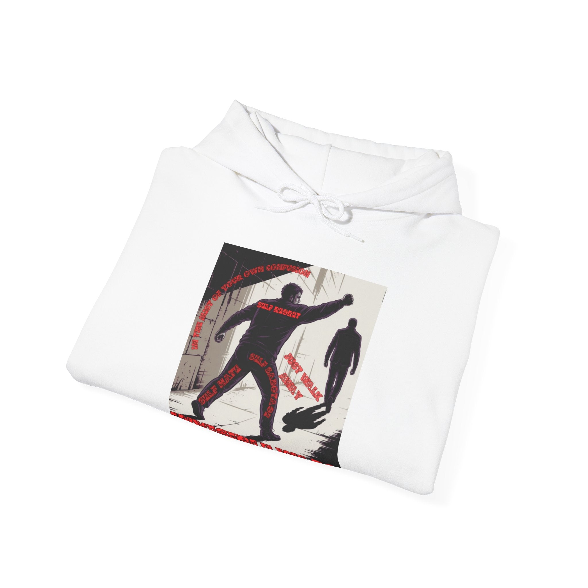 Men Hoodie - In the Mist Of Confusion