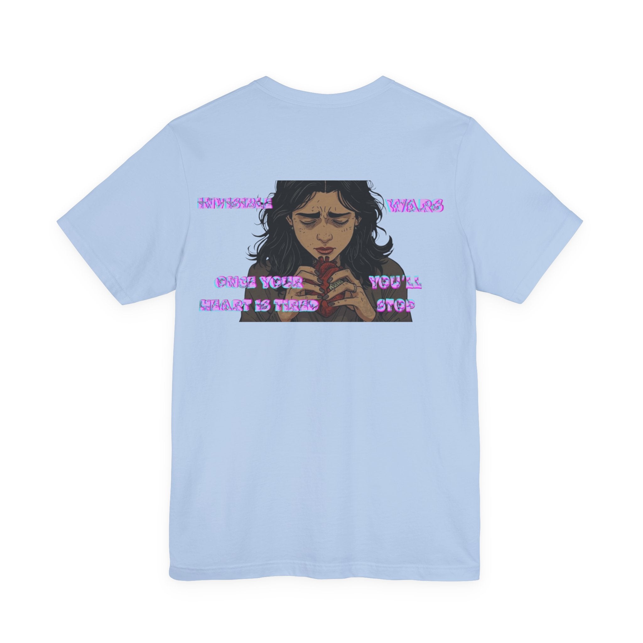 Invisible Wars T-Shirt — Mental Health Awareness Graphic Tee