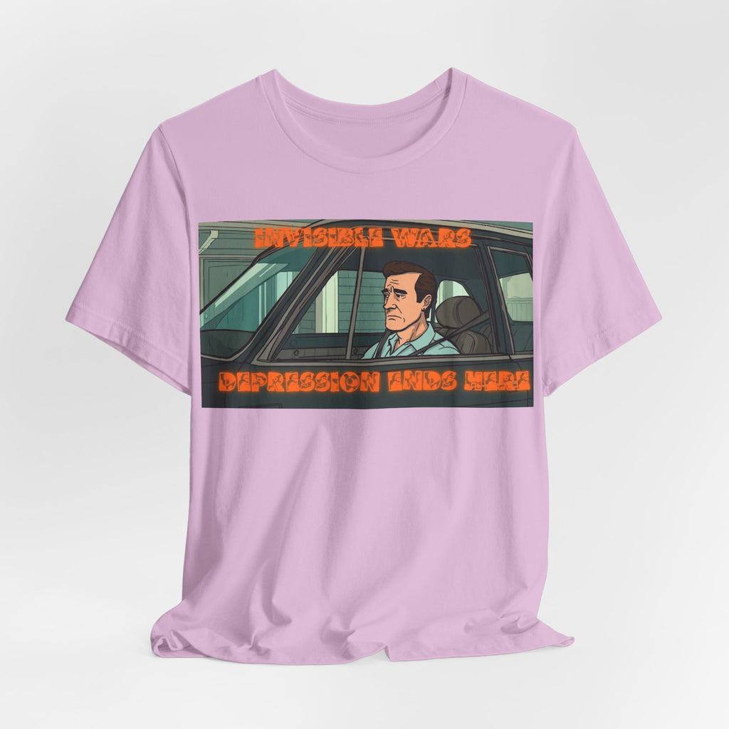 Men  T-Shirt — Depression Ends Here