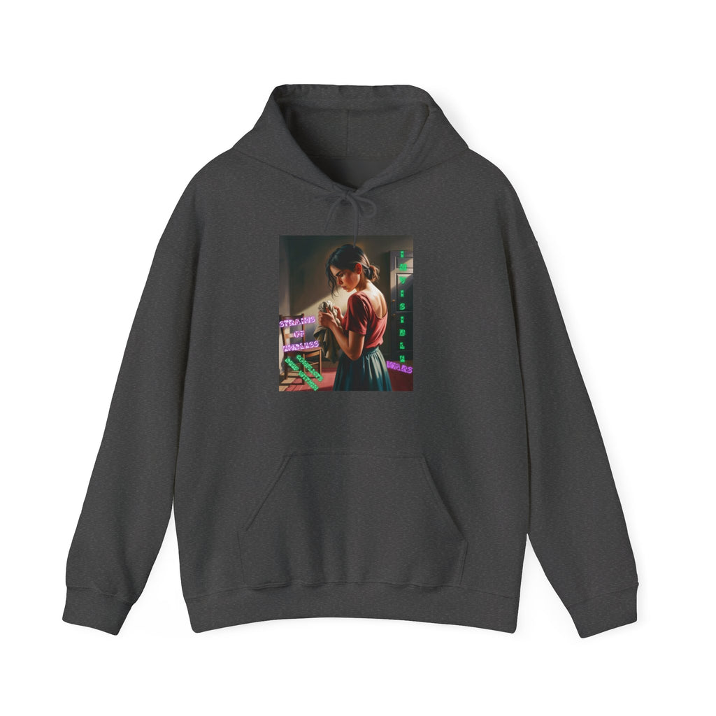 Women Hoodie-  Strains of conflict Invisible Wars