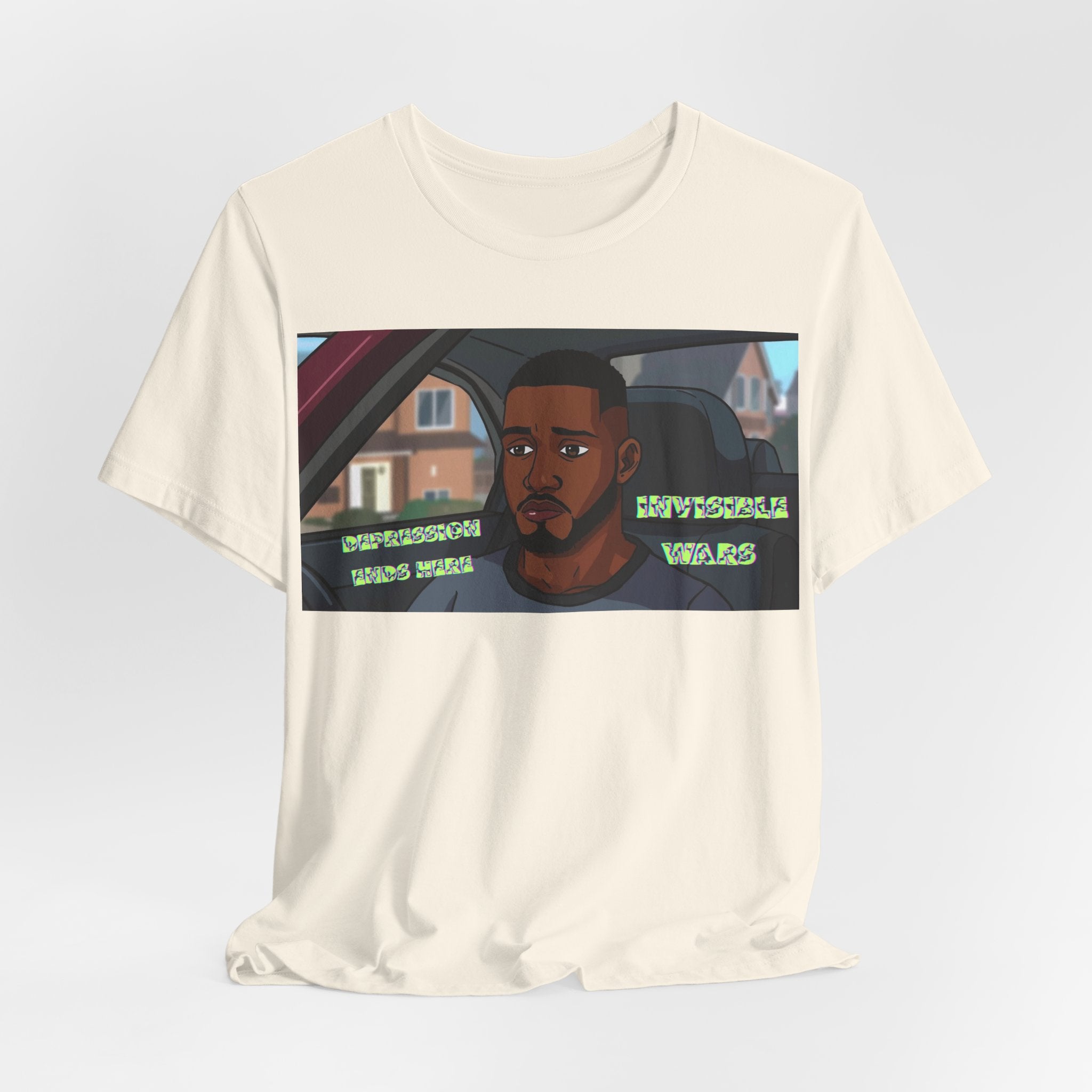 Men  T-Shirt — Depression Ends Here