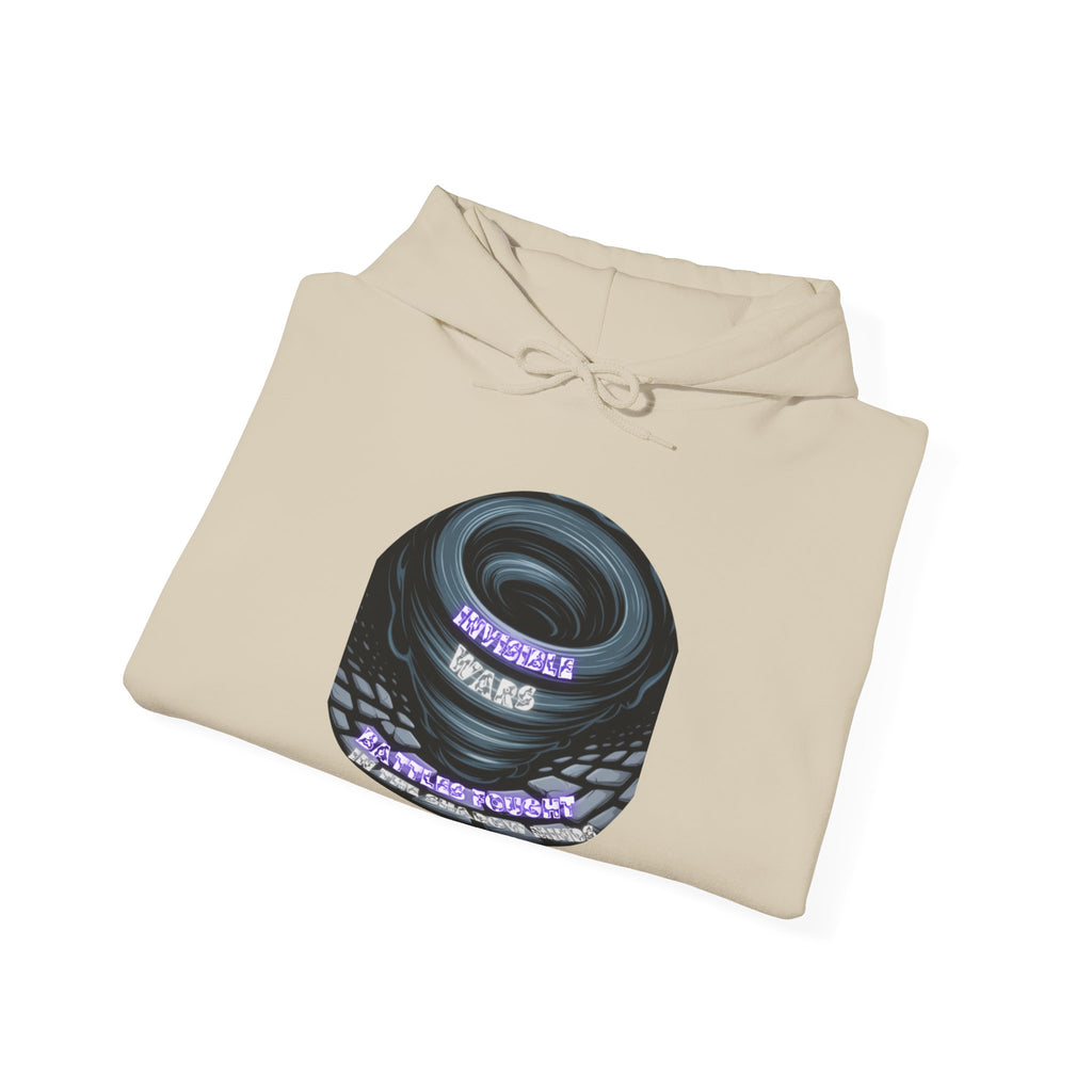 Men Hoodie — Battles fought in the shadows