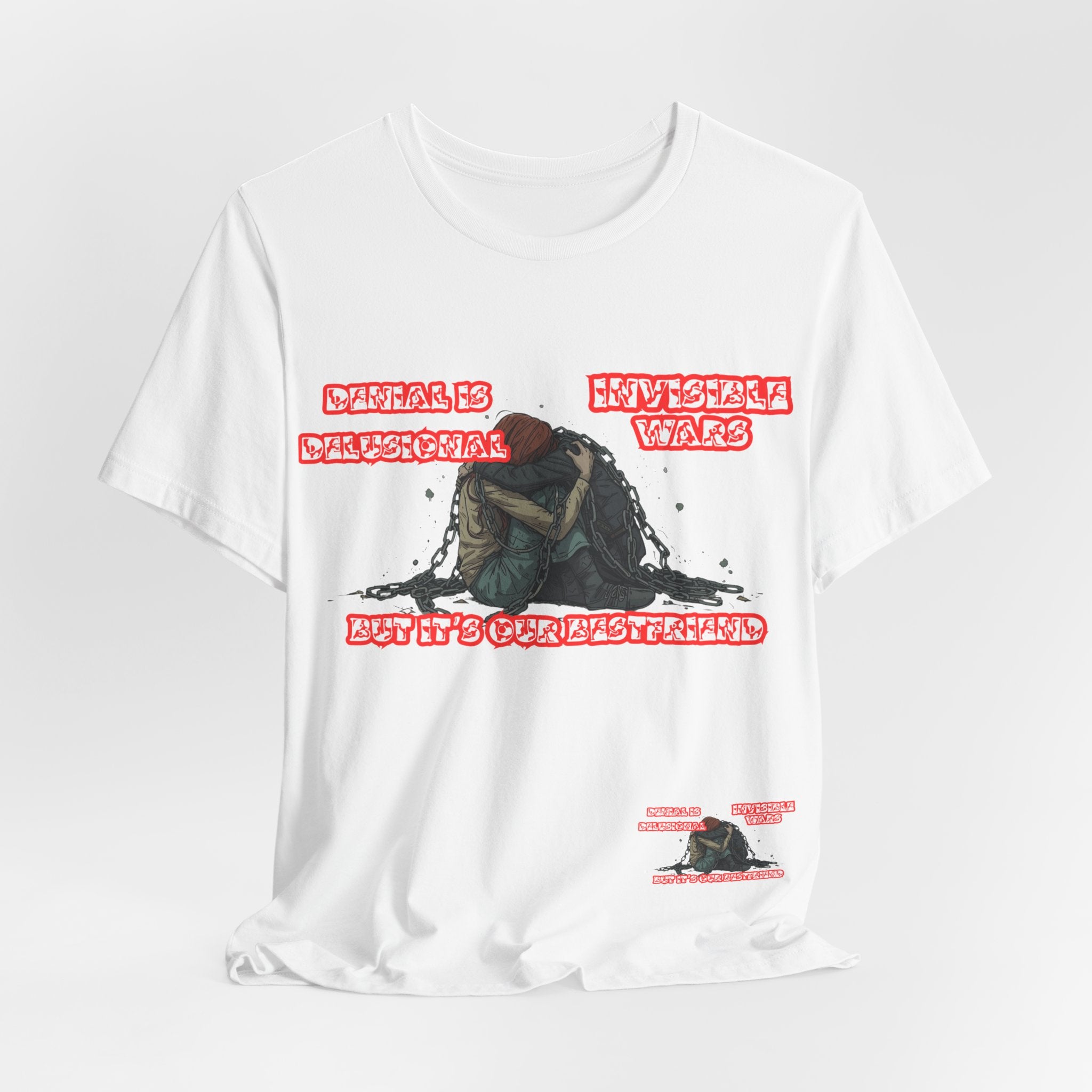 Women T-Shirt — 'Denial Is Delusional