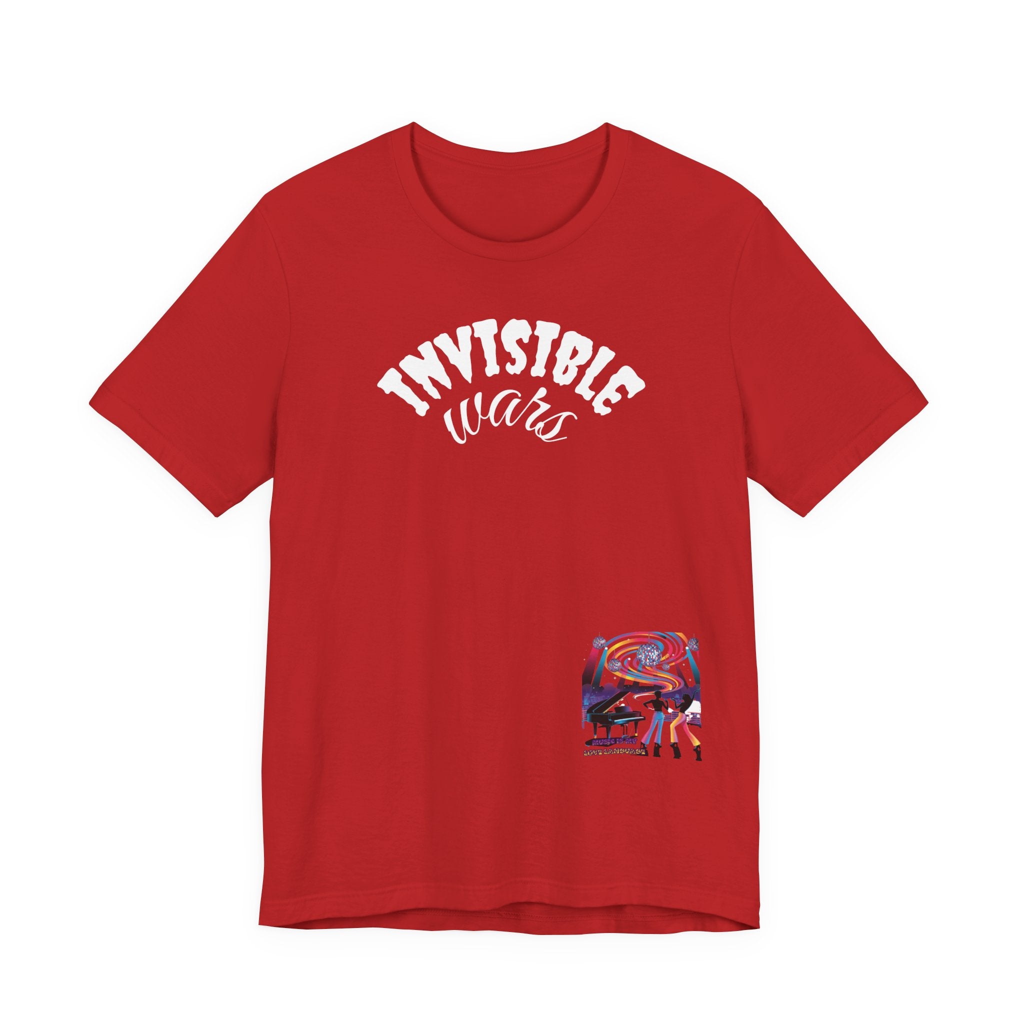 Women Invisible Wars T-shirt - Music is my Love Language