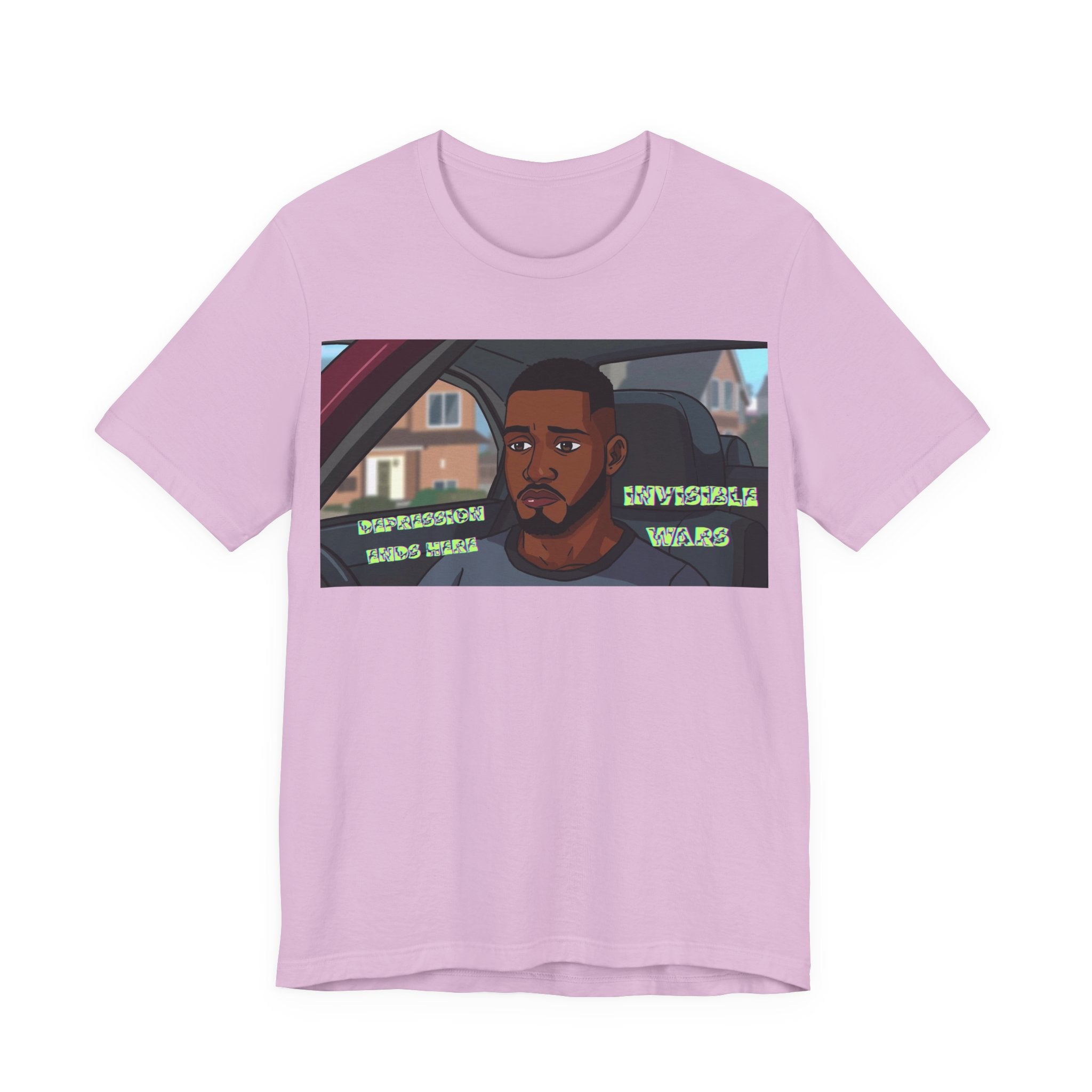 Men  T-Shirt — Depression Ends Here