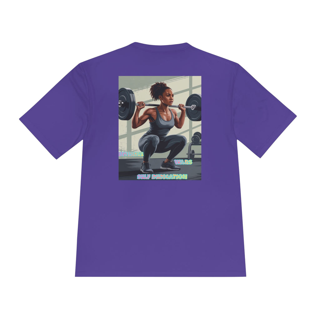 Women  Fitness Graphic Shirt — Self Dedication
