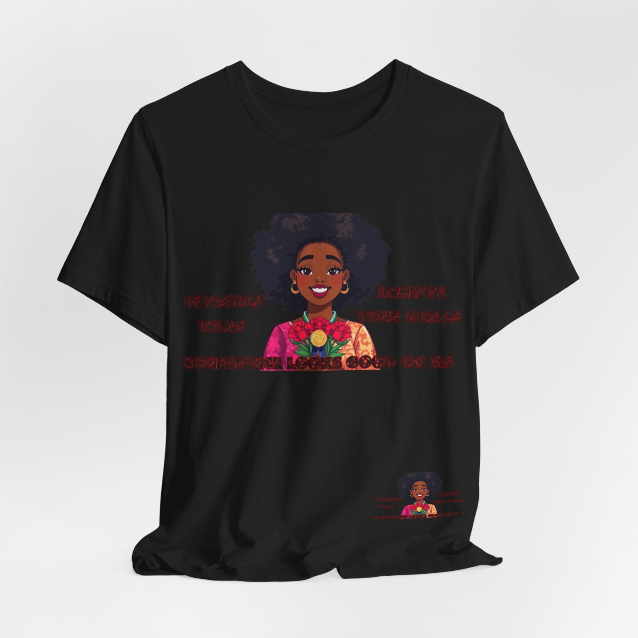 Women T-Shirt - Confidence looks good on me