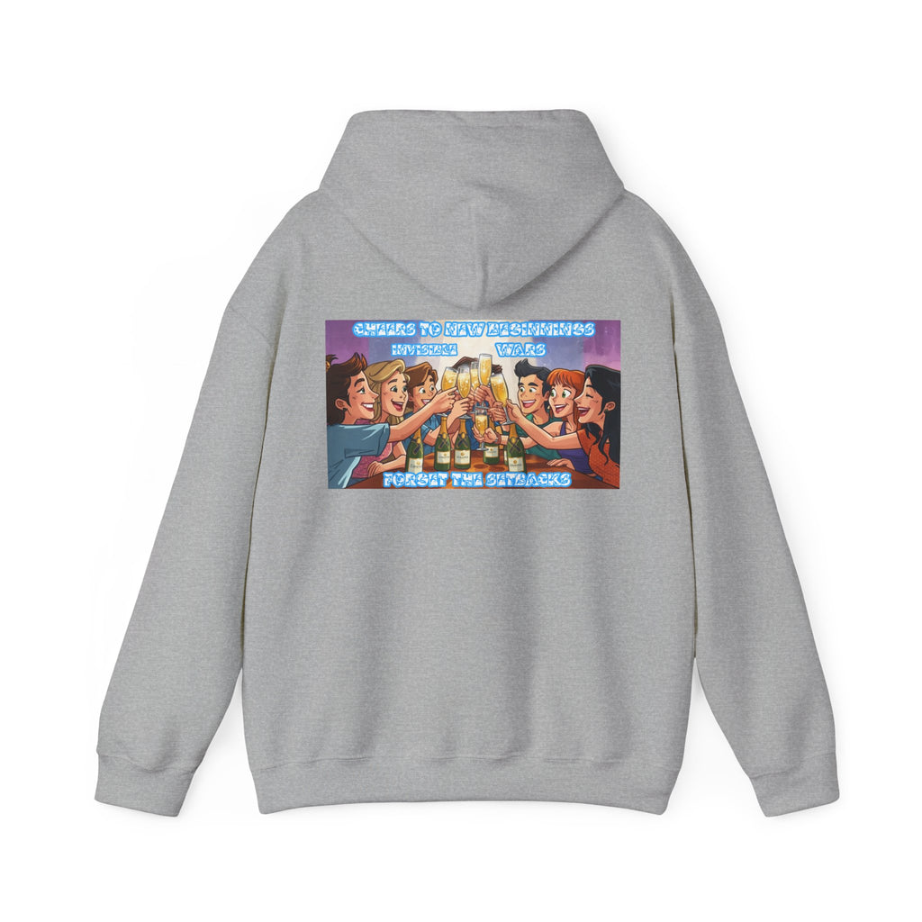 Men Hoodie - Cheers to New Beginnings