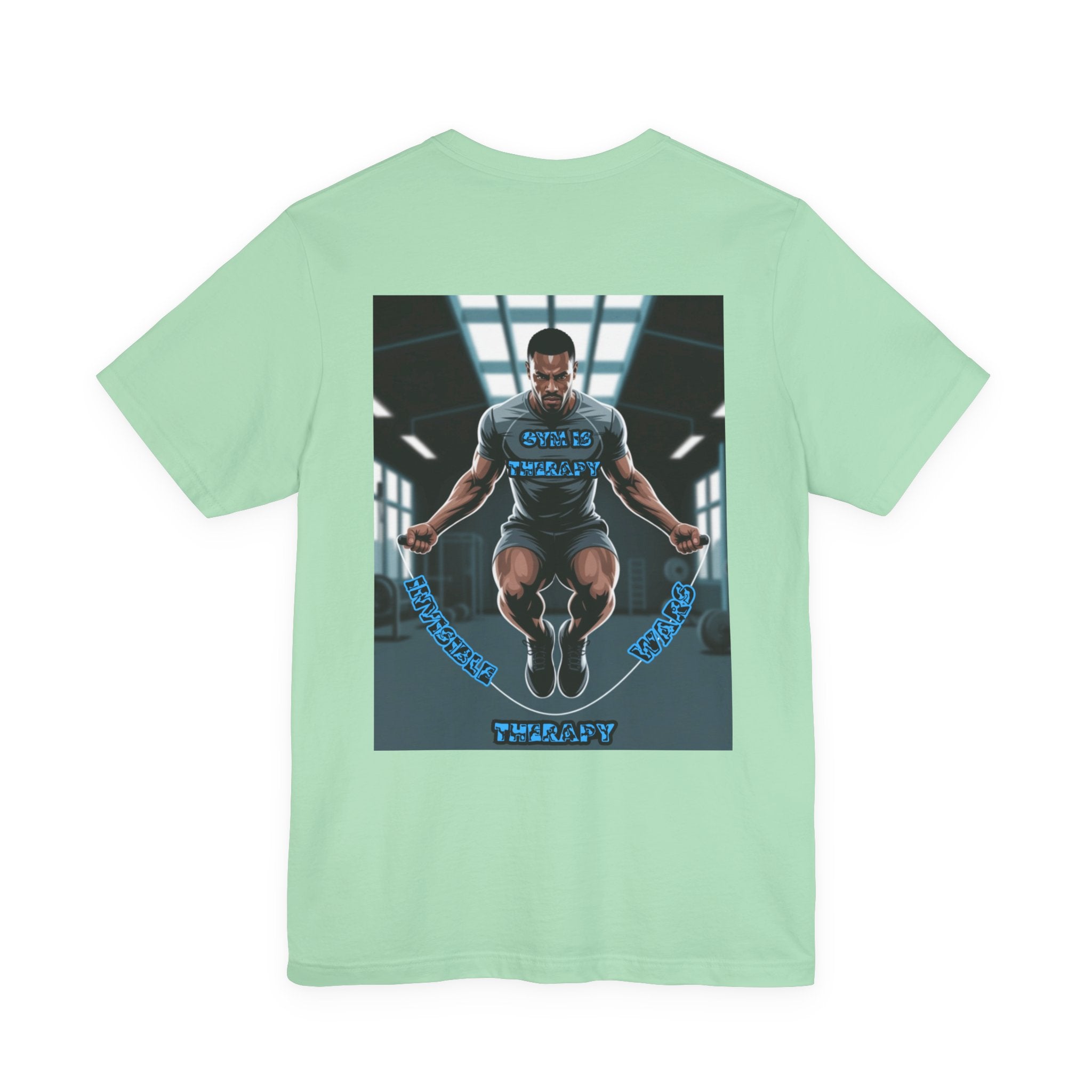 Men T-shirt -Gym is Therapy