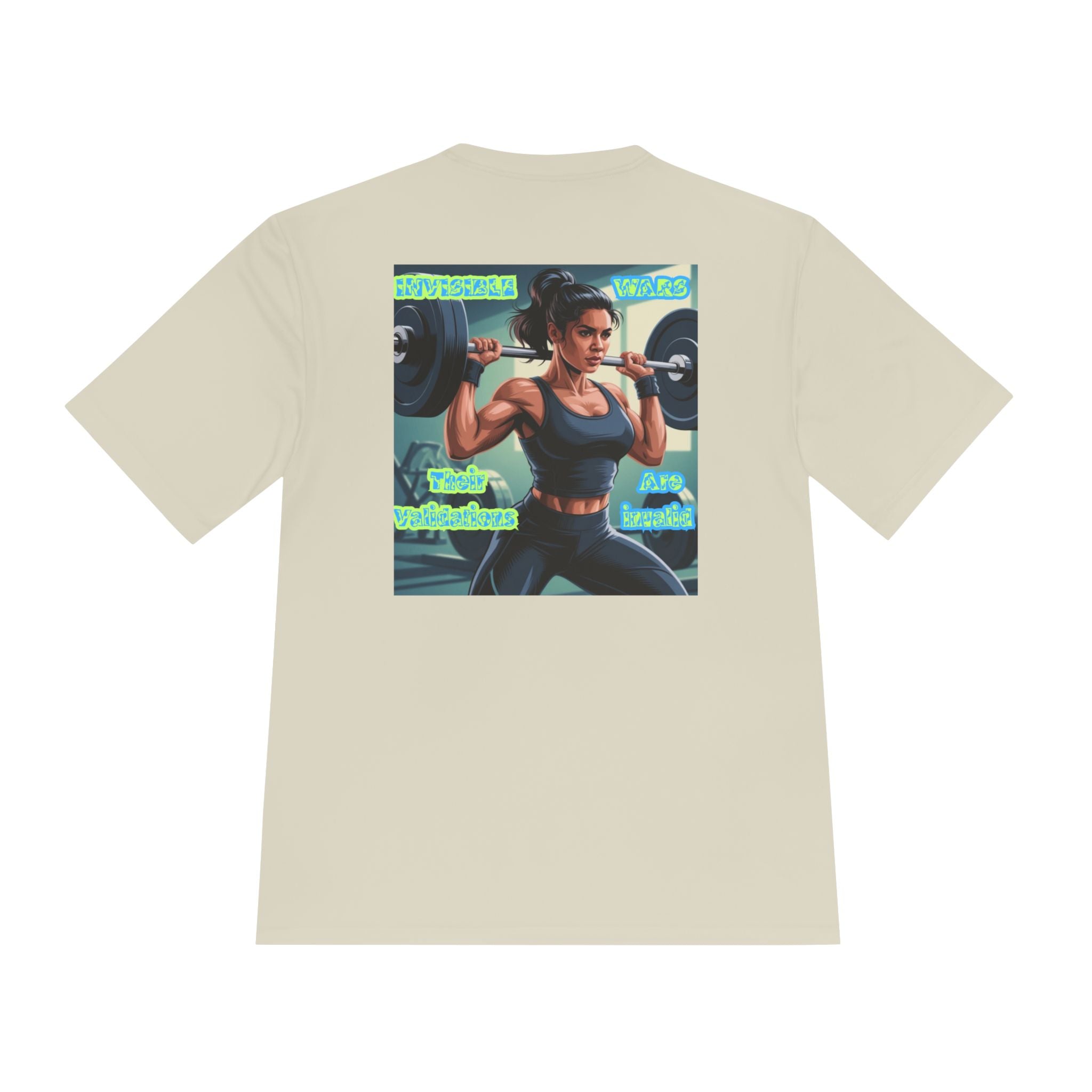 Women Fitness Graphic Shirt — The Vaildations are Invaild