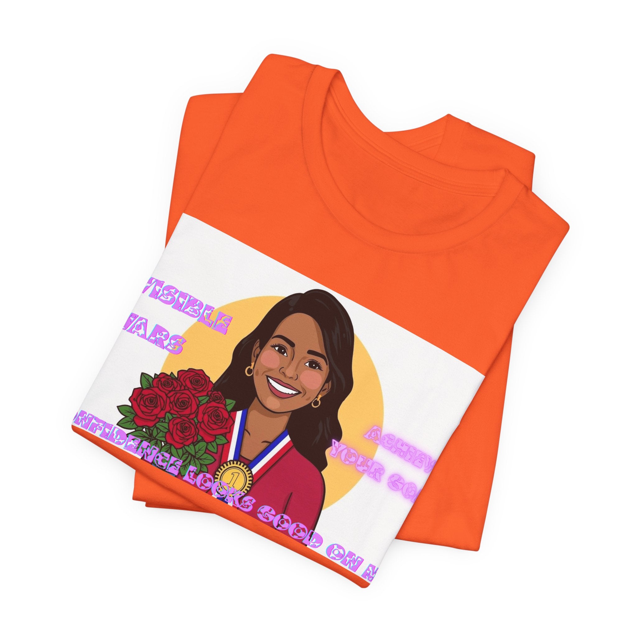 Women T-Shirt — Confidence looks good on me