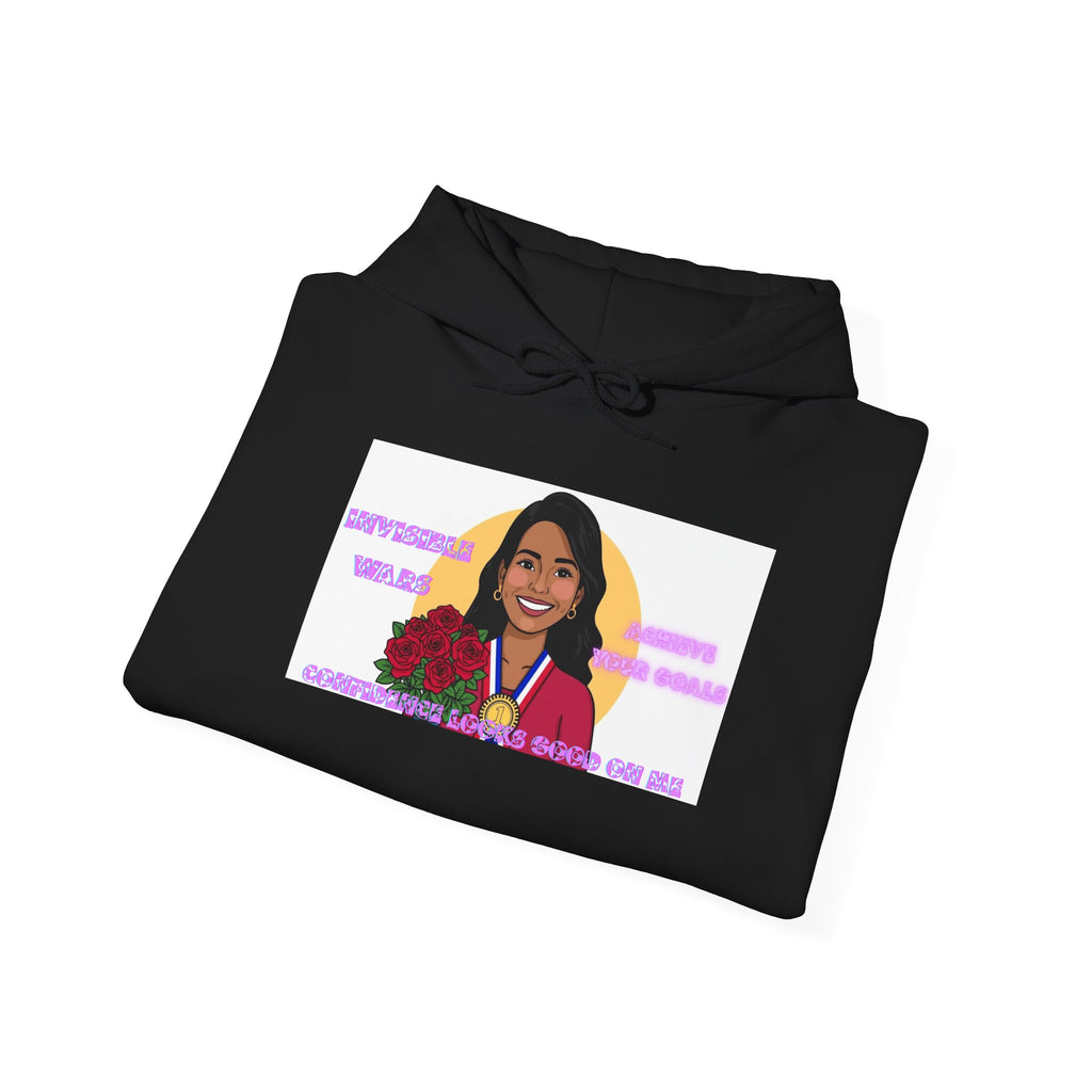 Women Hoodie-Confidence looks good on me