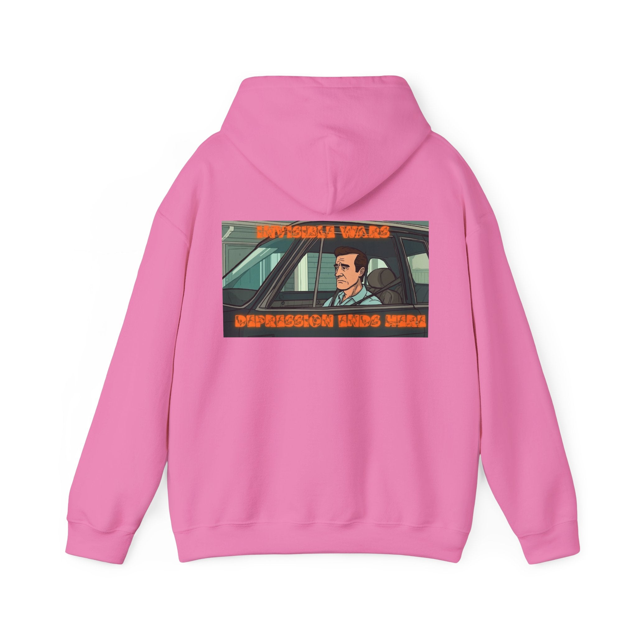 Men Hoodie — Depression Ends Here