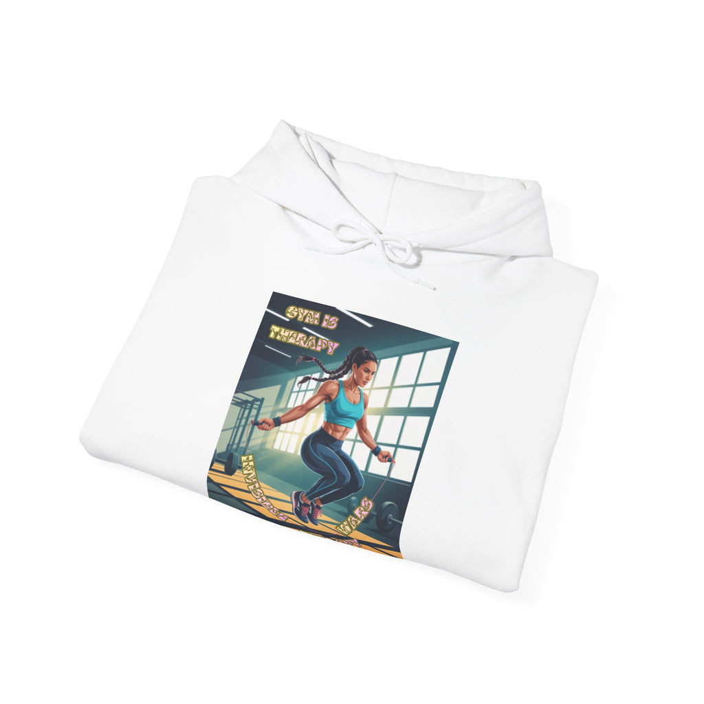 Women Hoodie — Gym is Therapy