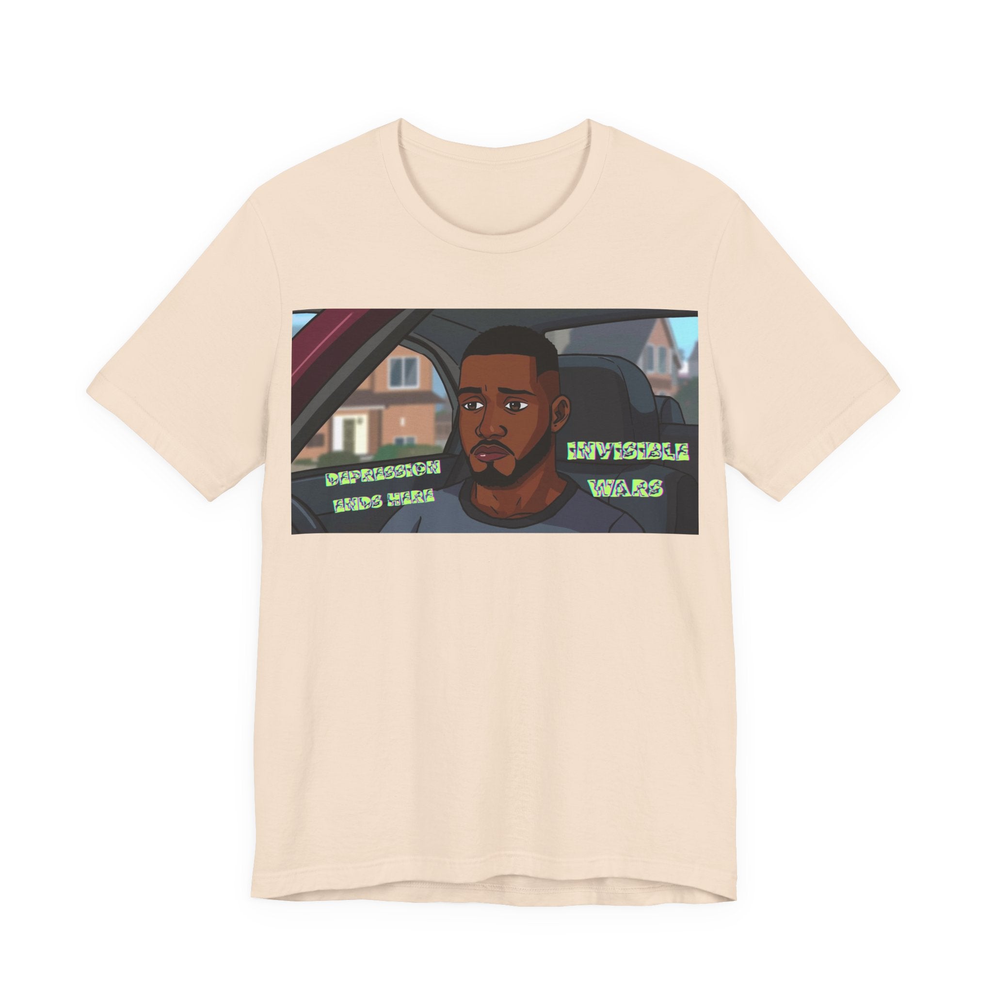 Men  T-Shirt — Depression Ends Here