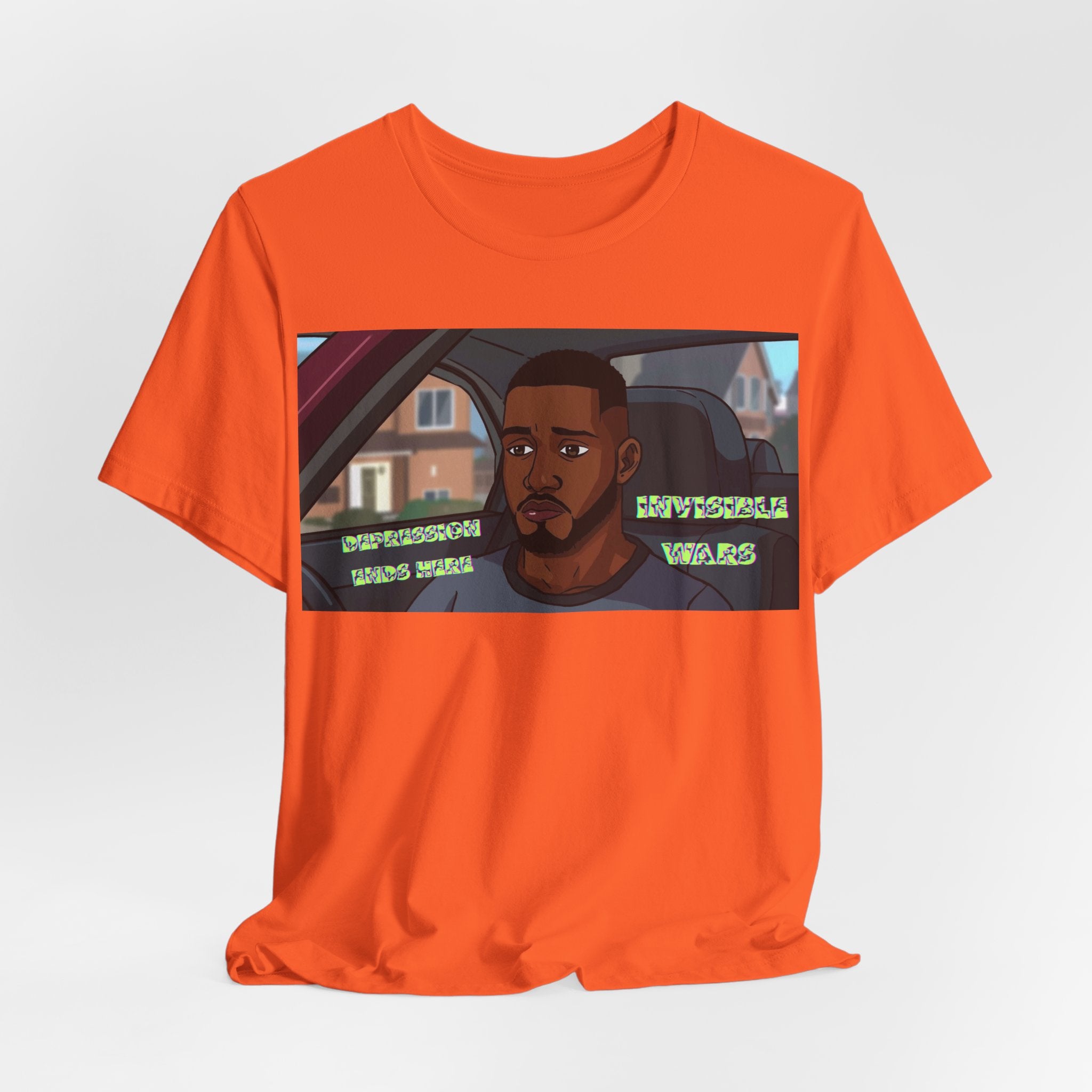 Men  T-Shirt — Depression Ends Here