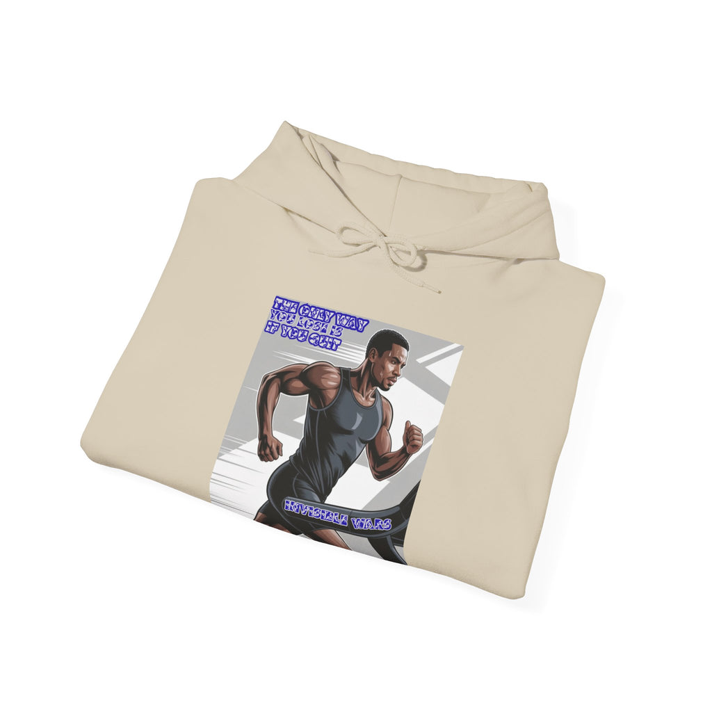 Men Hoodie — The only way you lose