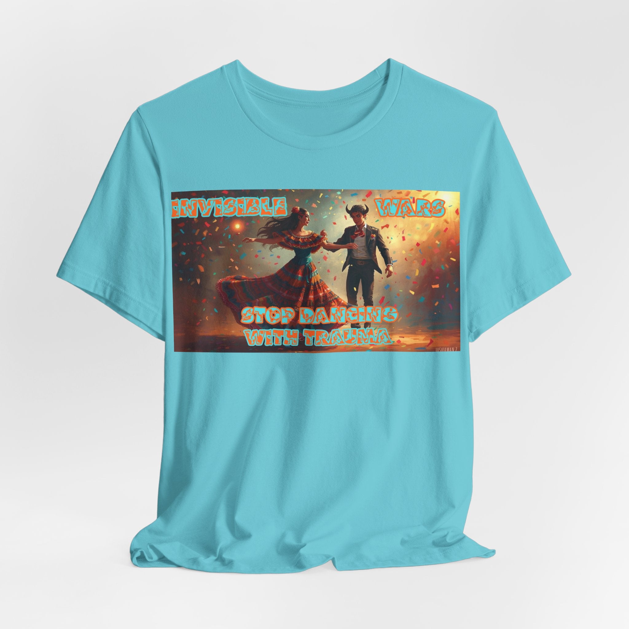 Women T-Shirt- Stop Dancing with Trauma