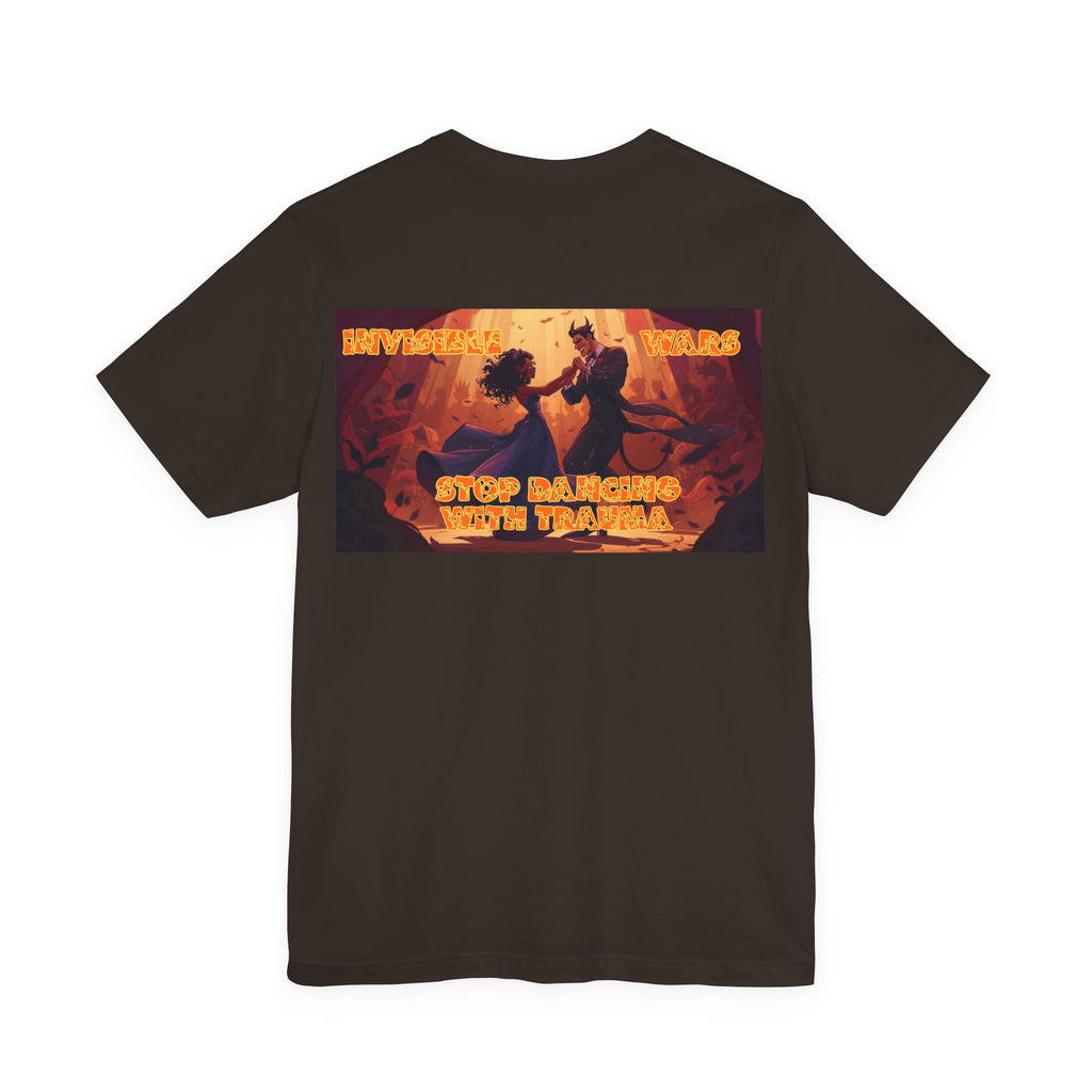 Women T-shirt  — Stop Dancing with Truama