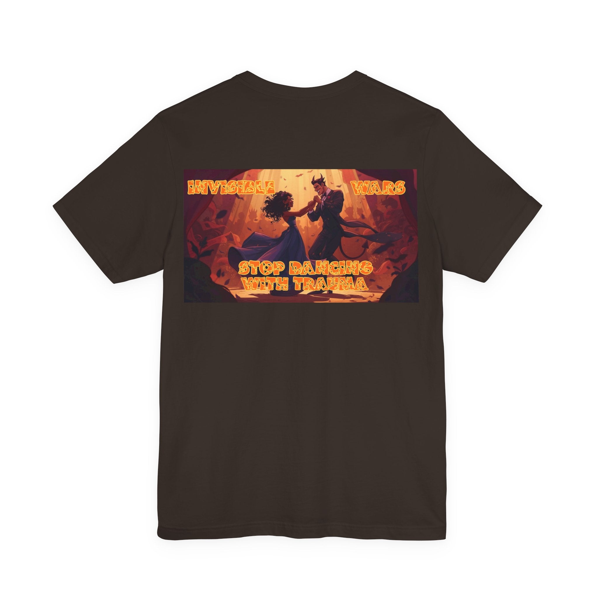Women T-shirt  — Stop Dancing with Truama