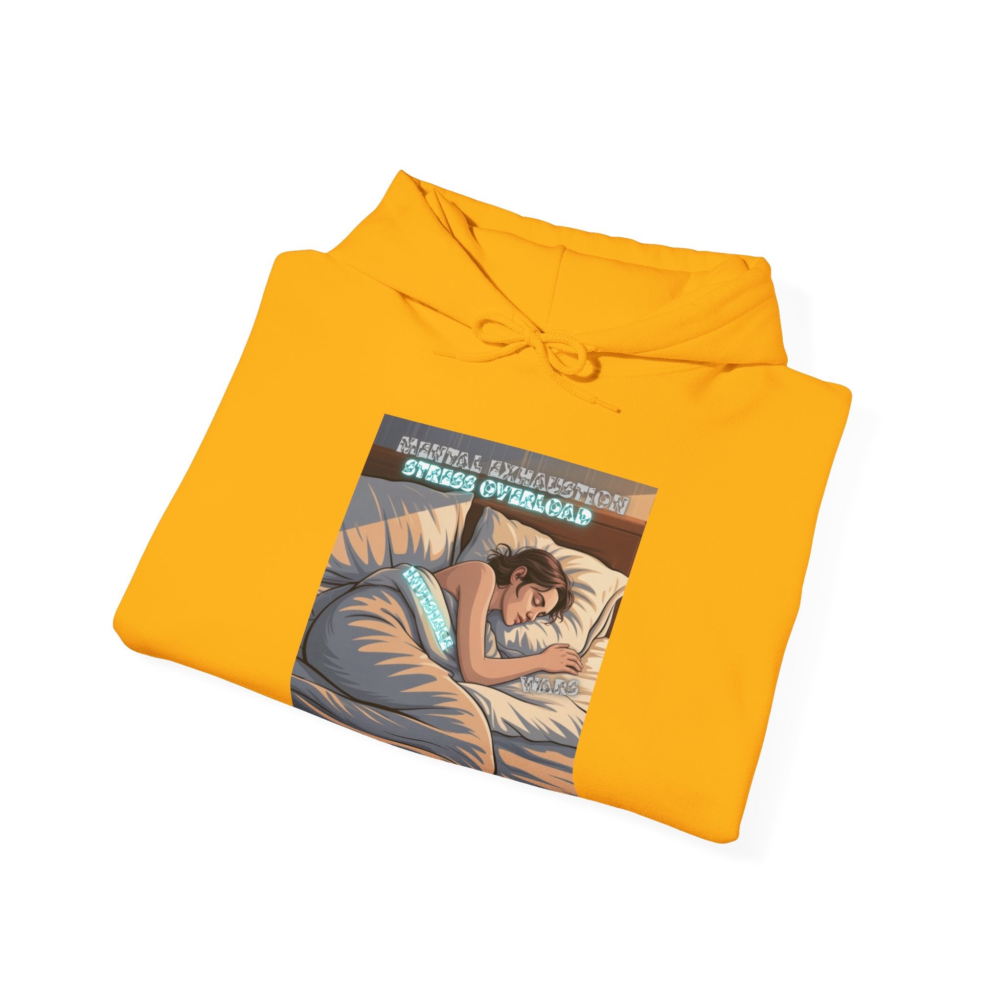 Women Hoodie-Mental Exhaustion Invisible Wars