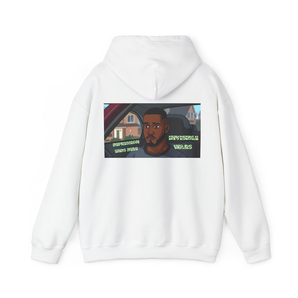 Men  Hoodie — Depression Ends Here