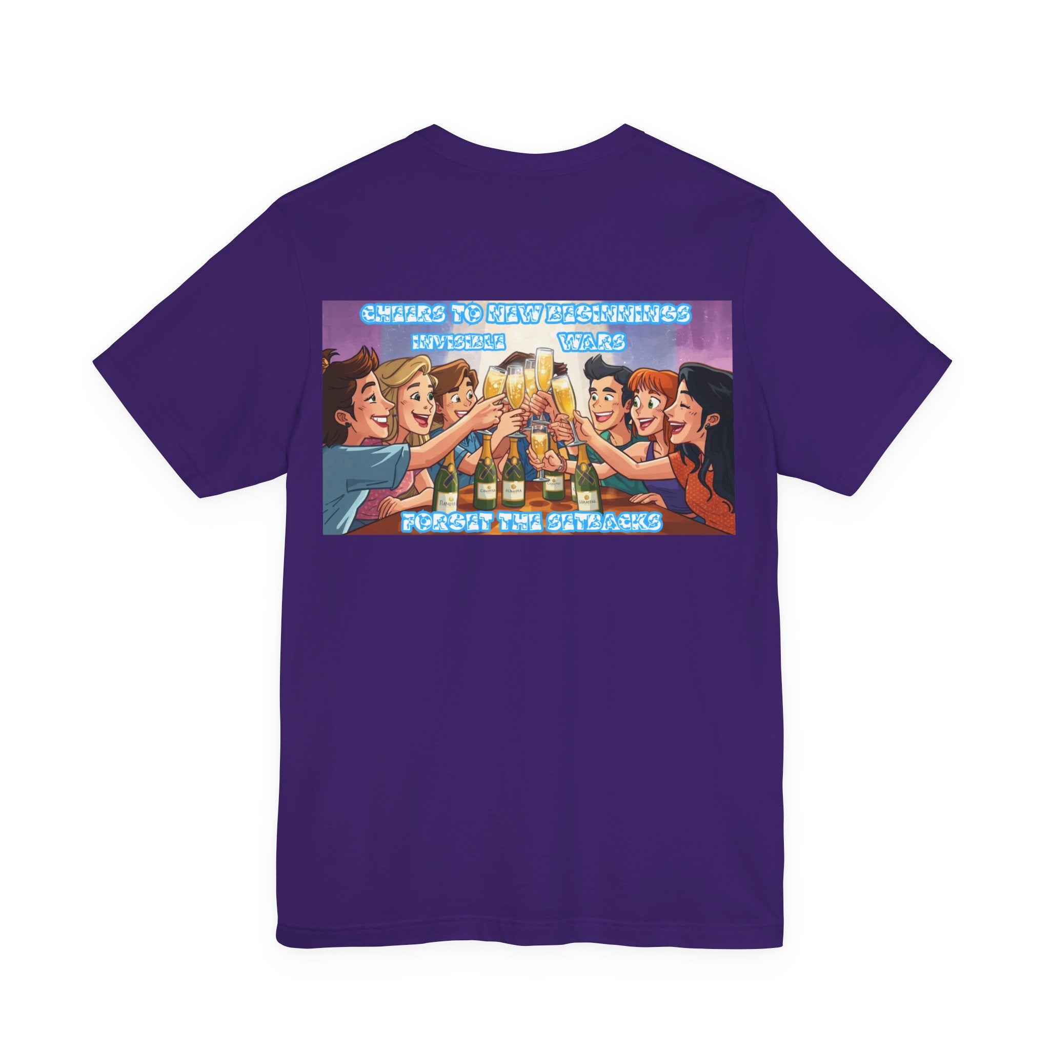 Women T-shirt - Cheers To New Beginnings