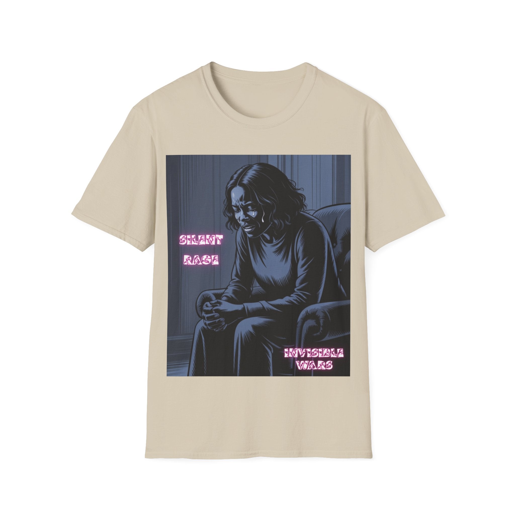 Women T-Shirt-  Slient Rage Invisible Wars