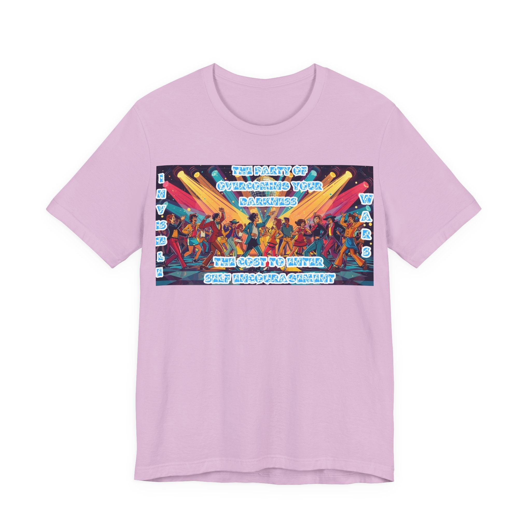 Men T-Shirt – The Party of Overcoming Your Darkness