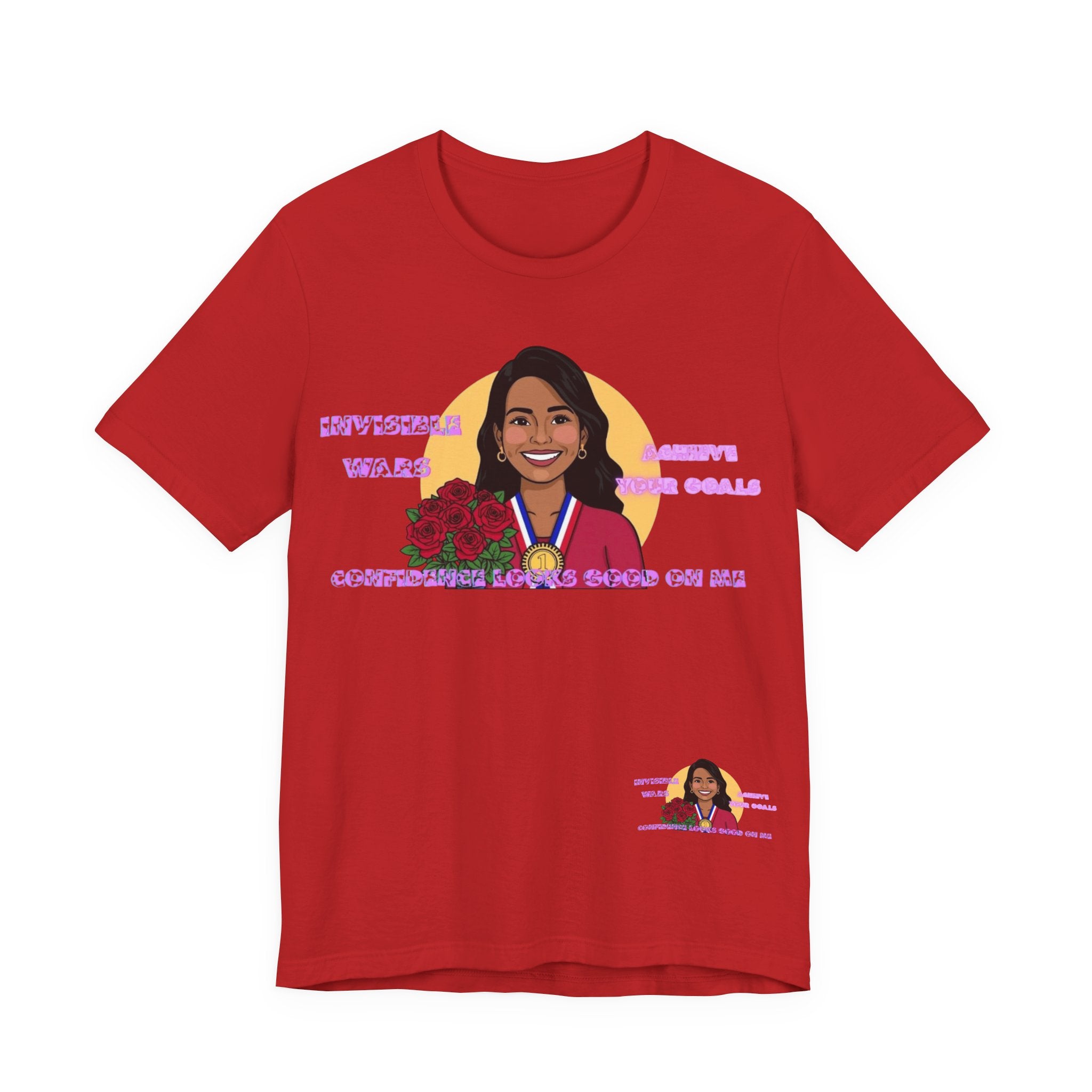 Women T-Shirt — Confidence looks good on me