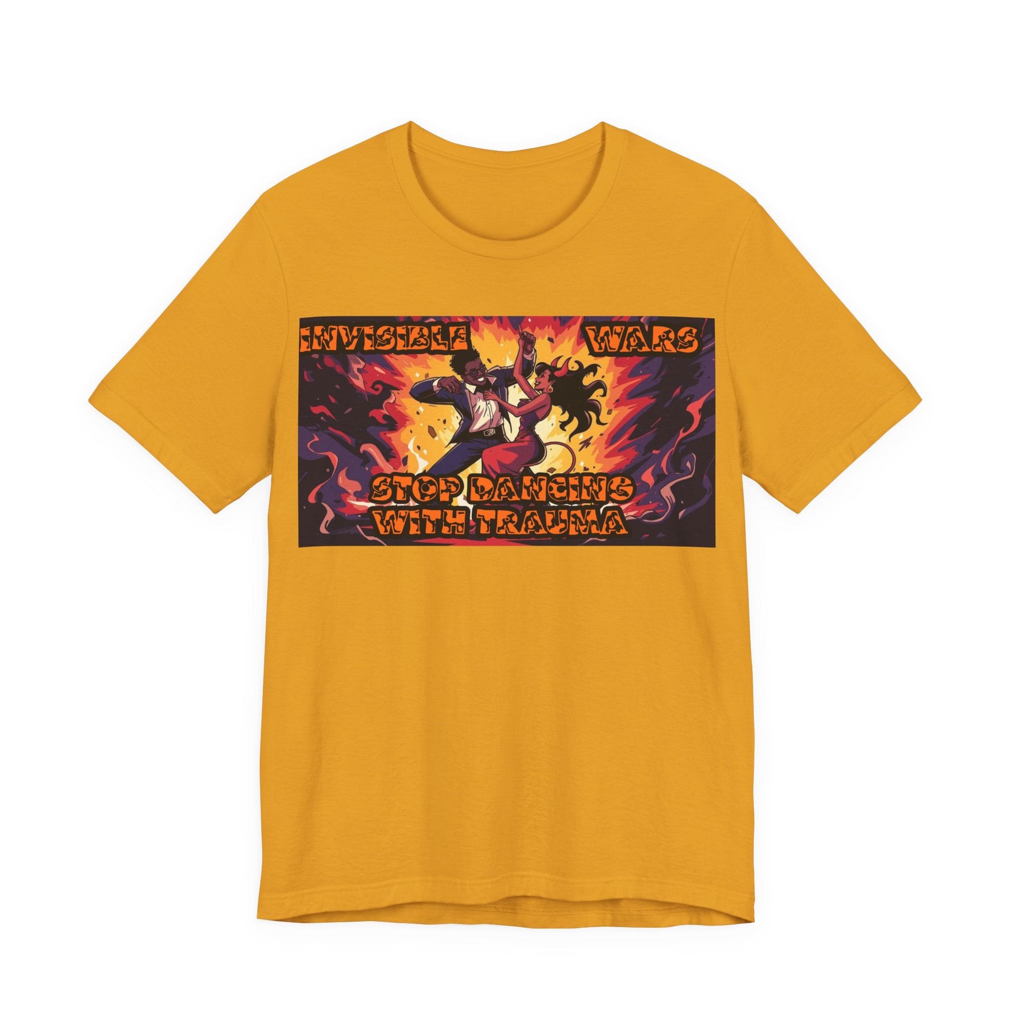 Men T-Shirt— Stop Dancing with Truama