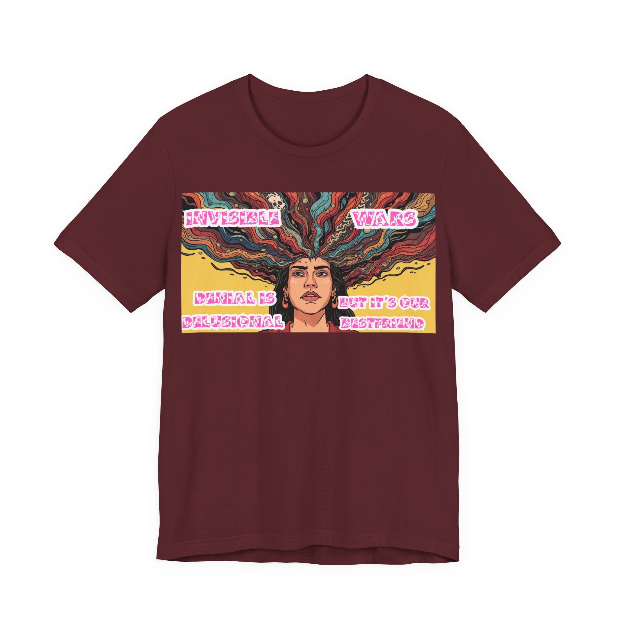 Women T-Shirt — Denial Is Delusional