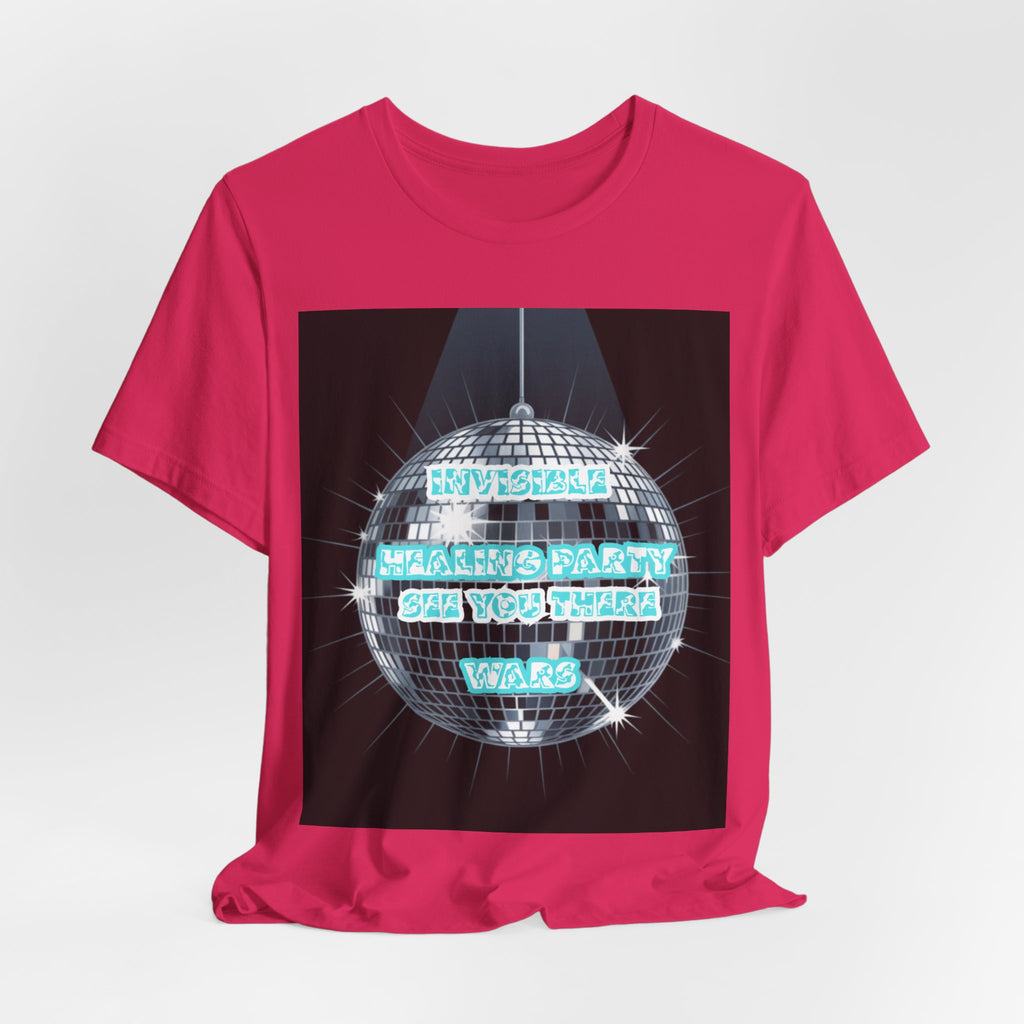 Women T‑Shirt — Healing Party , See You there