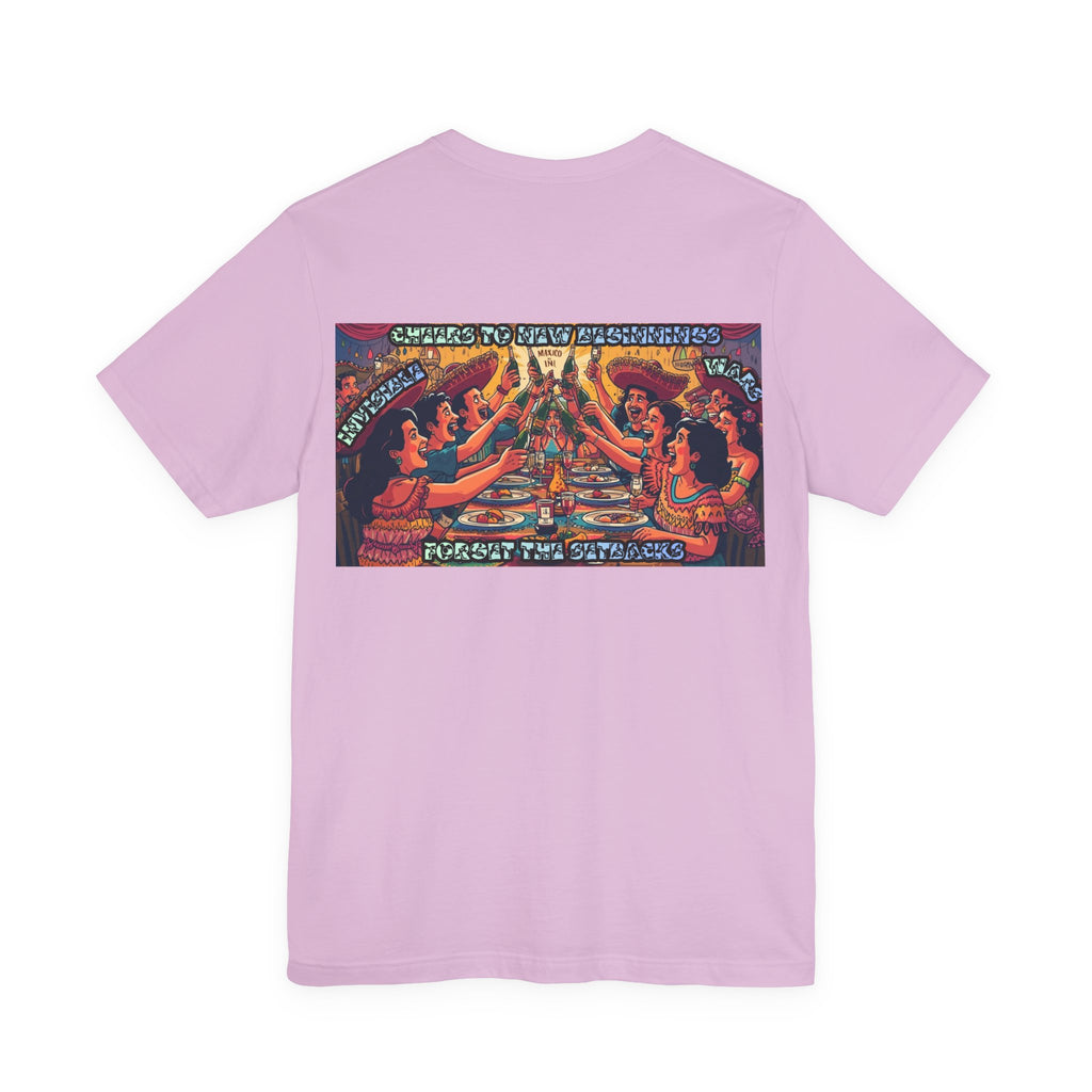 Women T-shirt - Cheers To New Beginnings