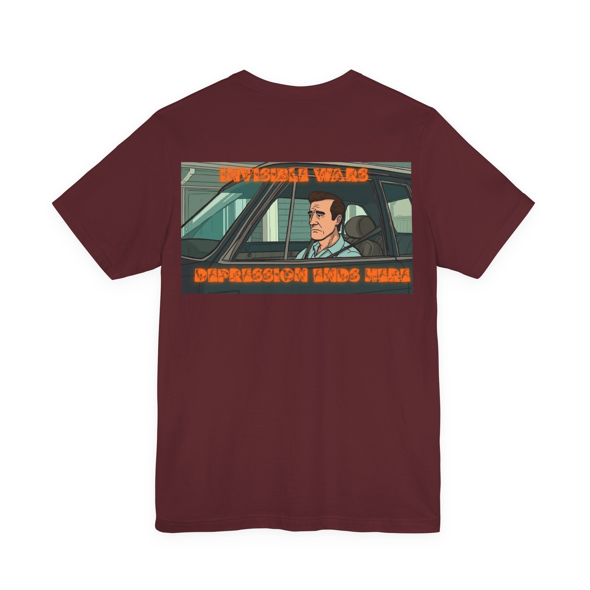 Men T-shirt - Depression Ends Here