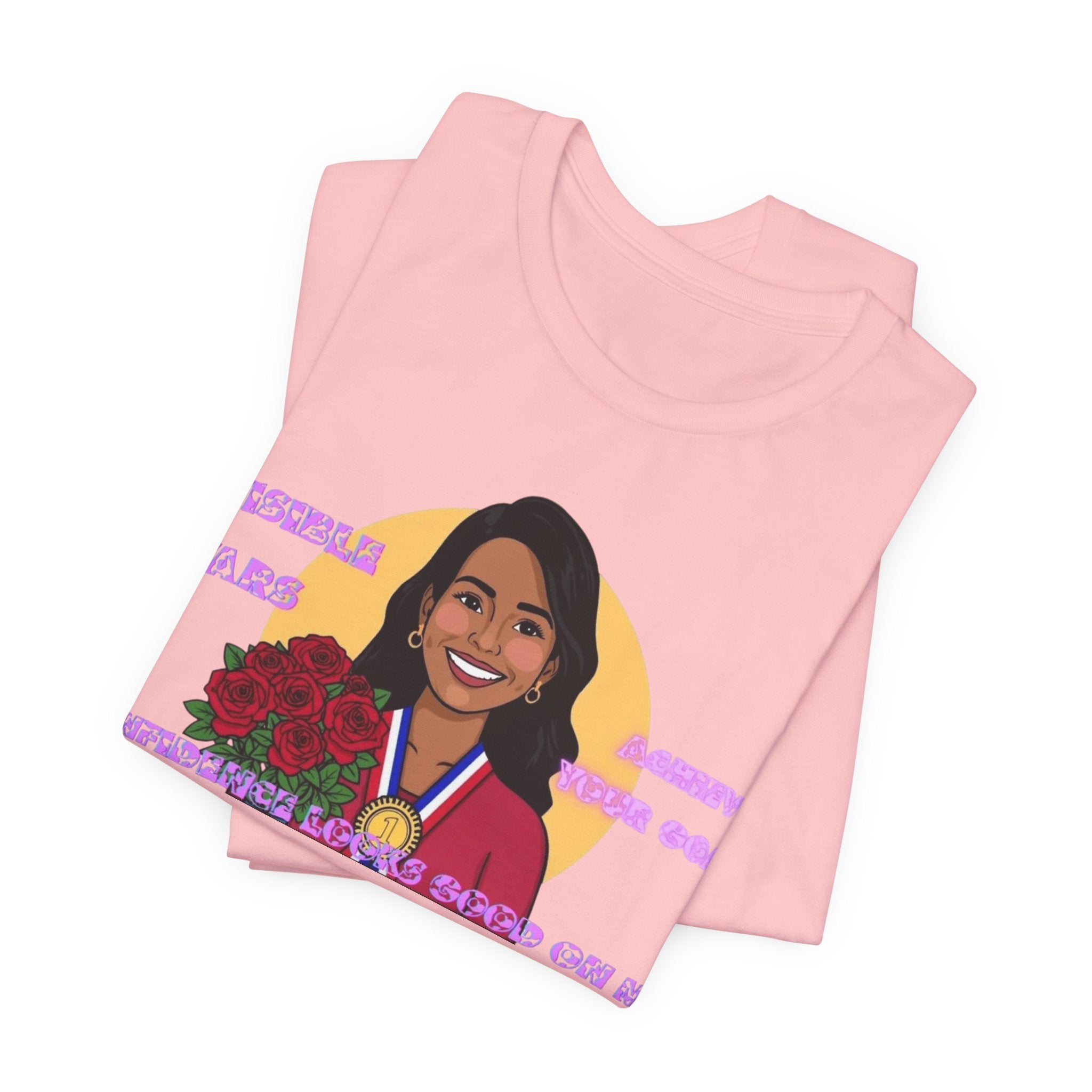Women T-Shirt — Confidence looks good on me