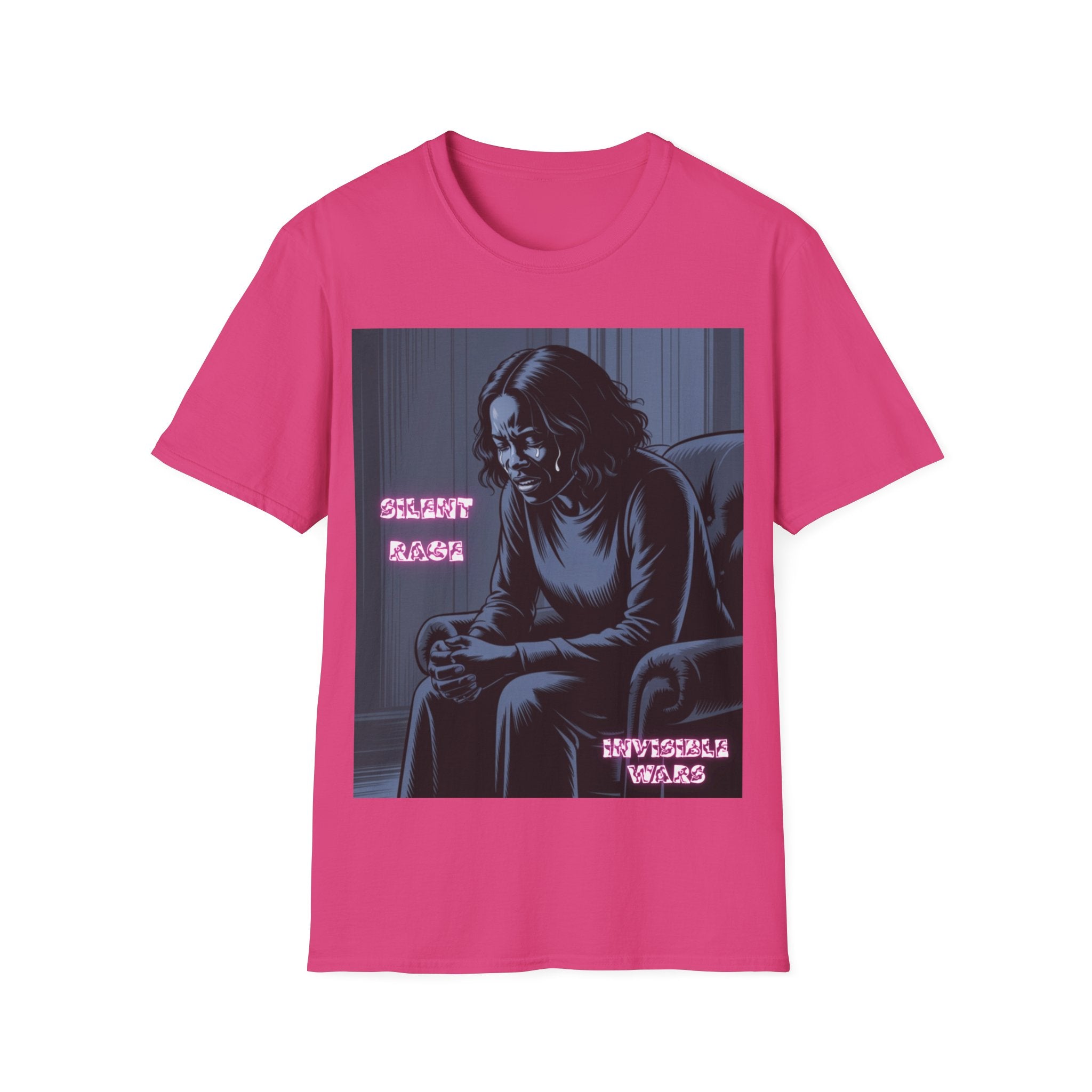 Women T-Shirt-  Slient Rage Invisible Wars