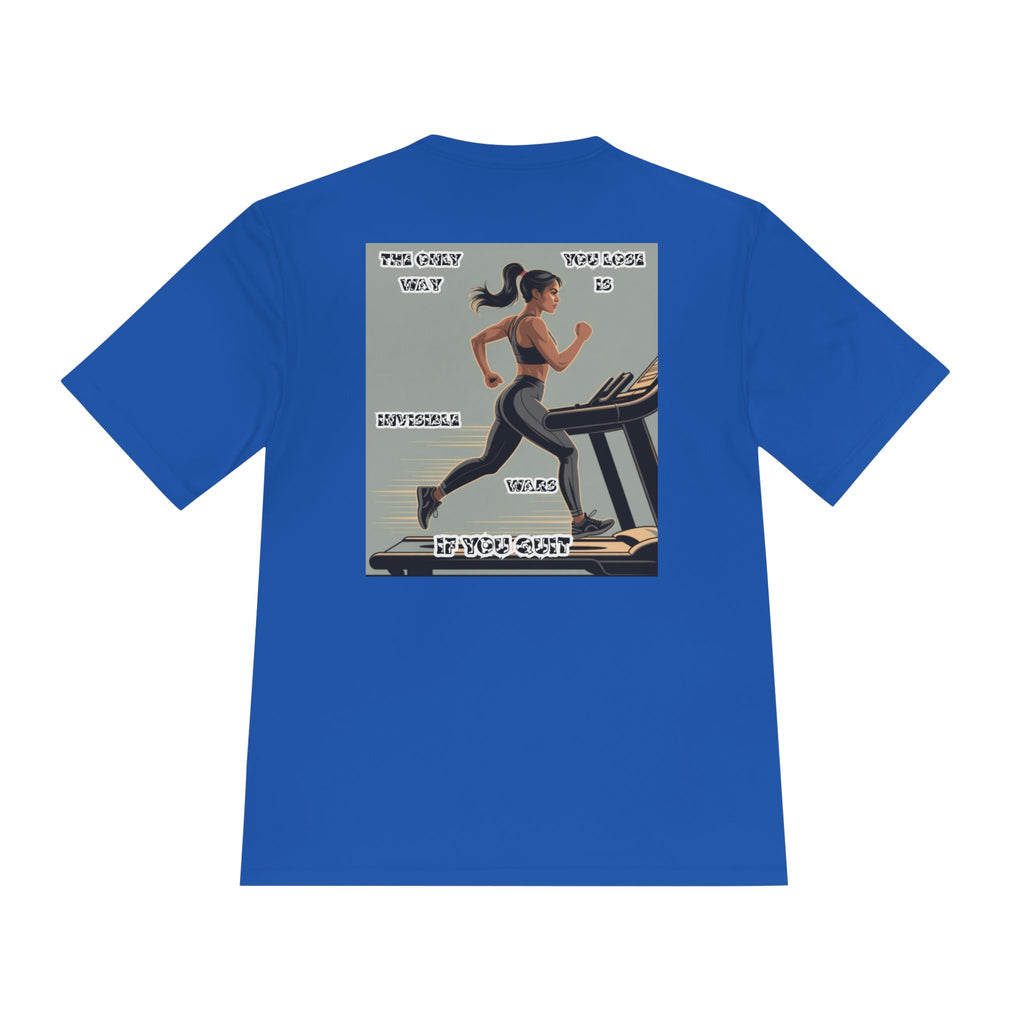 Women Fitness Graphic Shirt — The Only Way You Lose