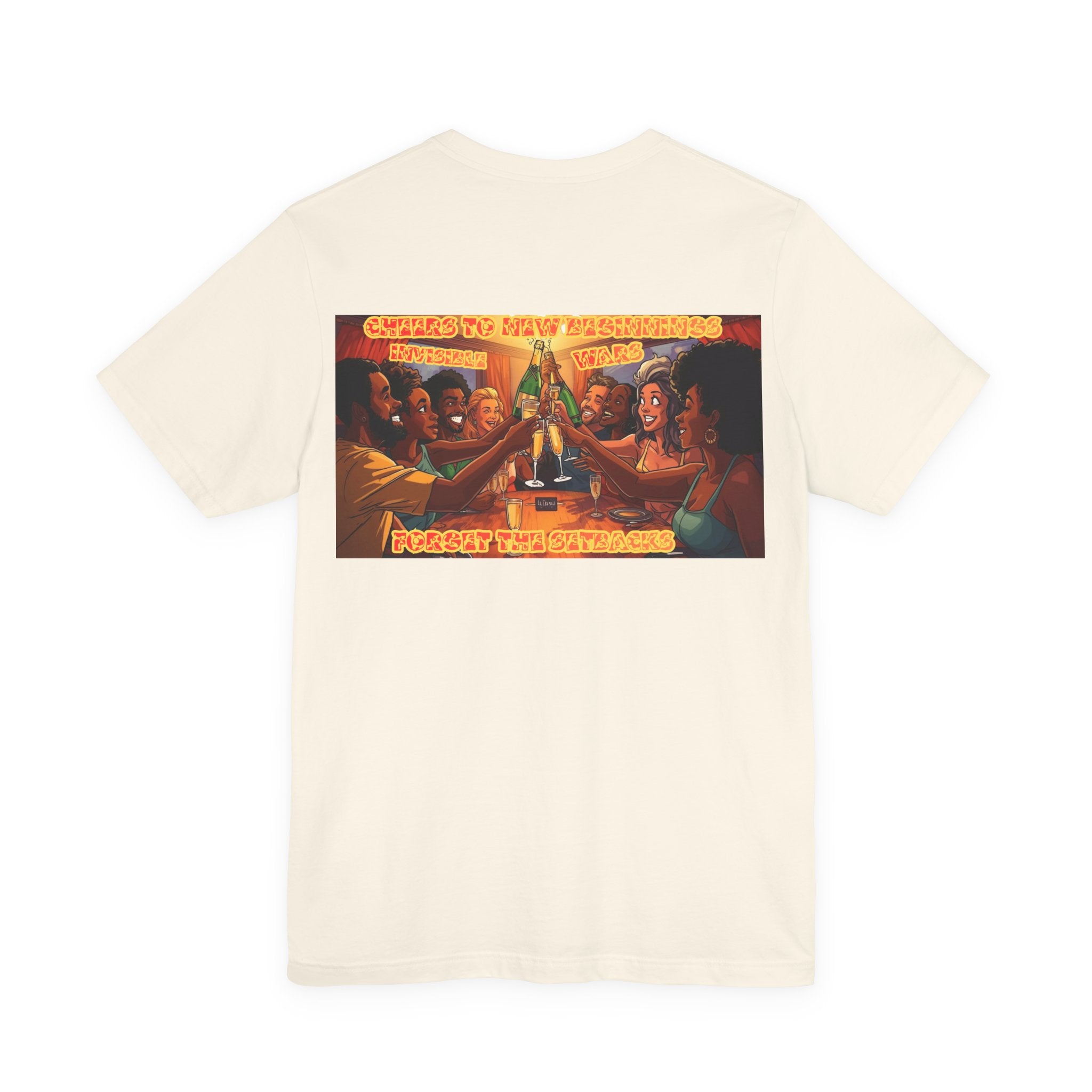 Women T-shirt - Cheers To New Beginnings