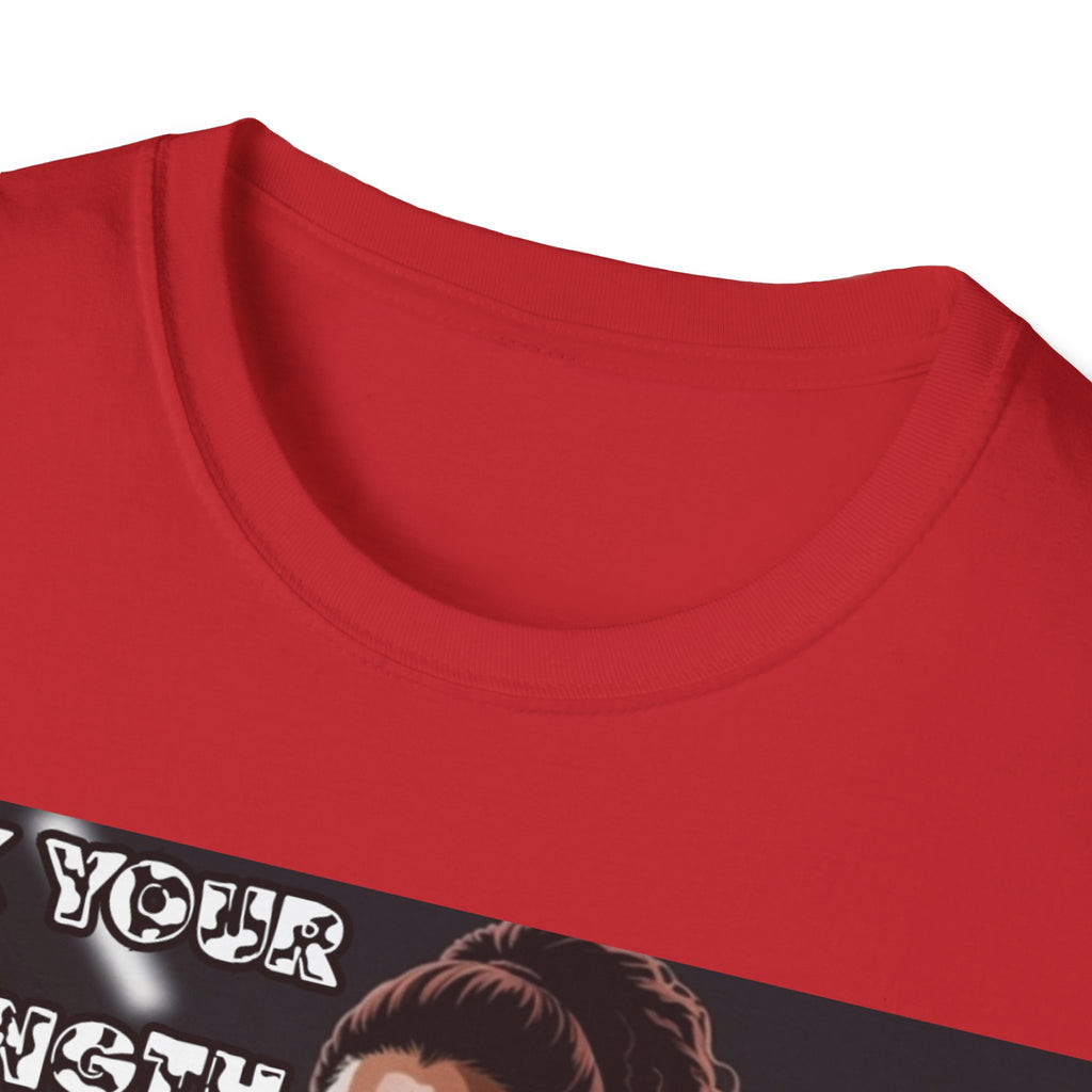 Women T-Shirt-Flex your strengh Invisible Wars