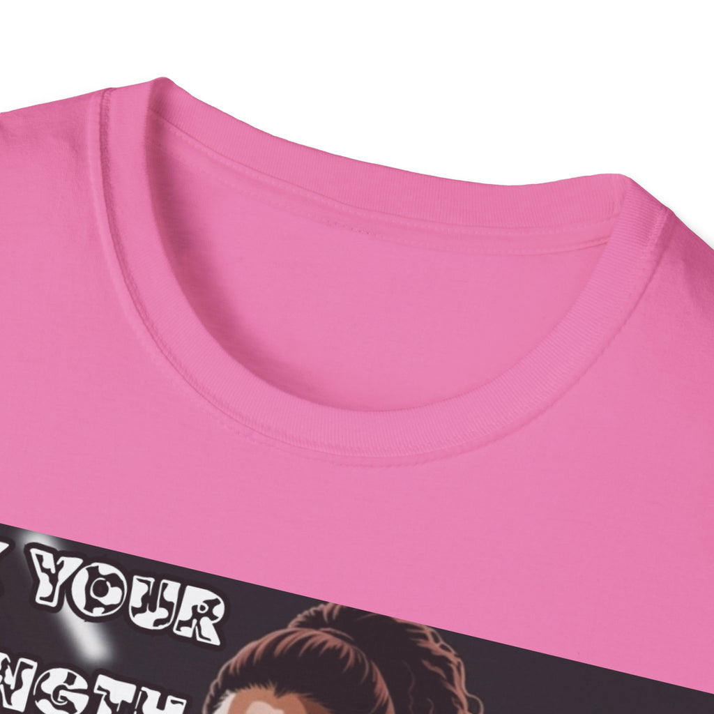 Women T-Shirt-Flex your strengh Invisible Wars