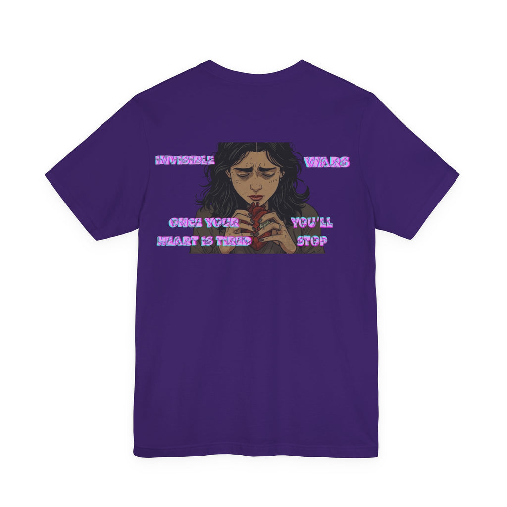 Invisible Wars T-Shirt — Mental Health Awareness Graphic Tee