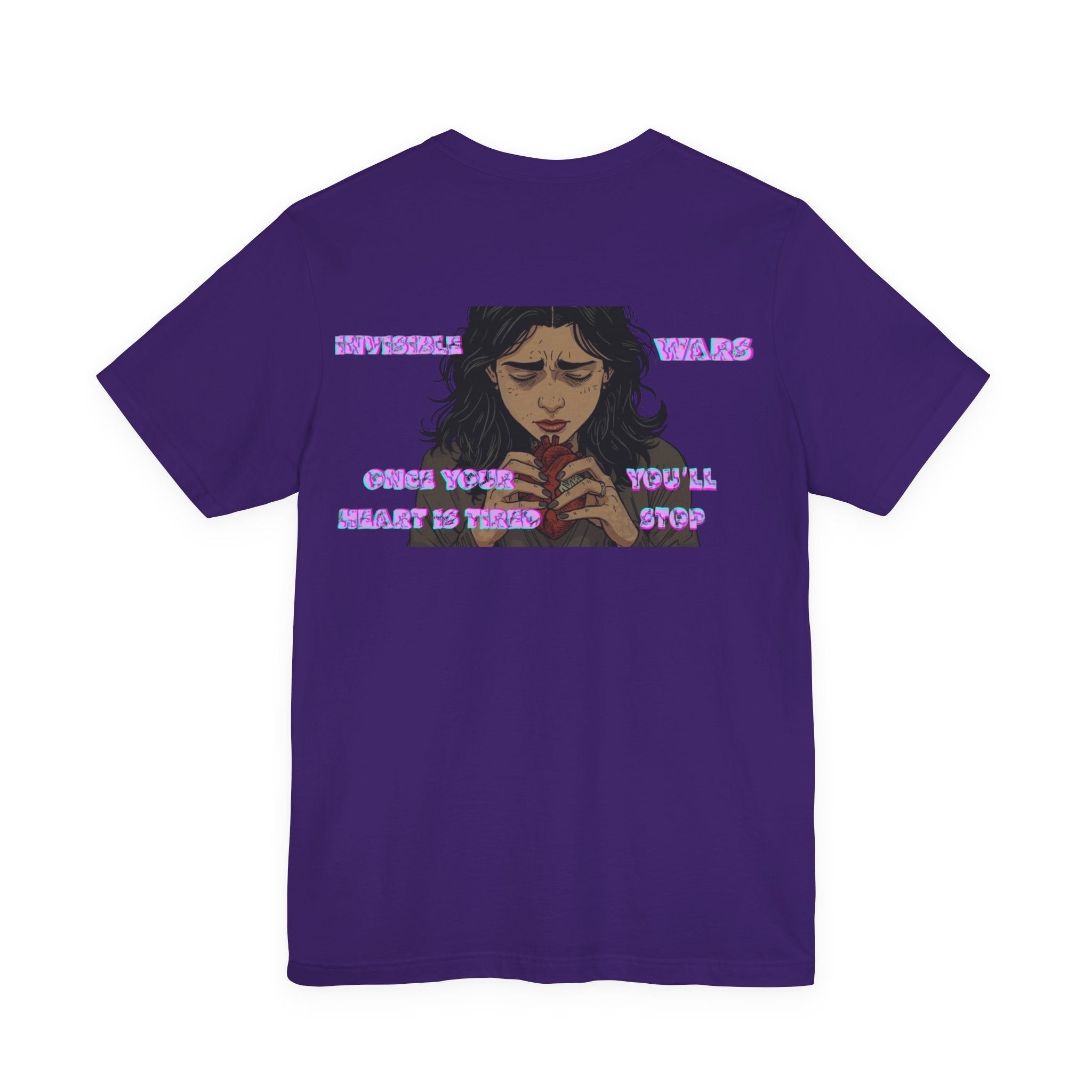 Invisible Wars T-Shirt — Mental Health Awareness Graphic Tee