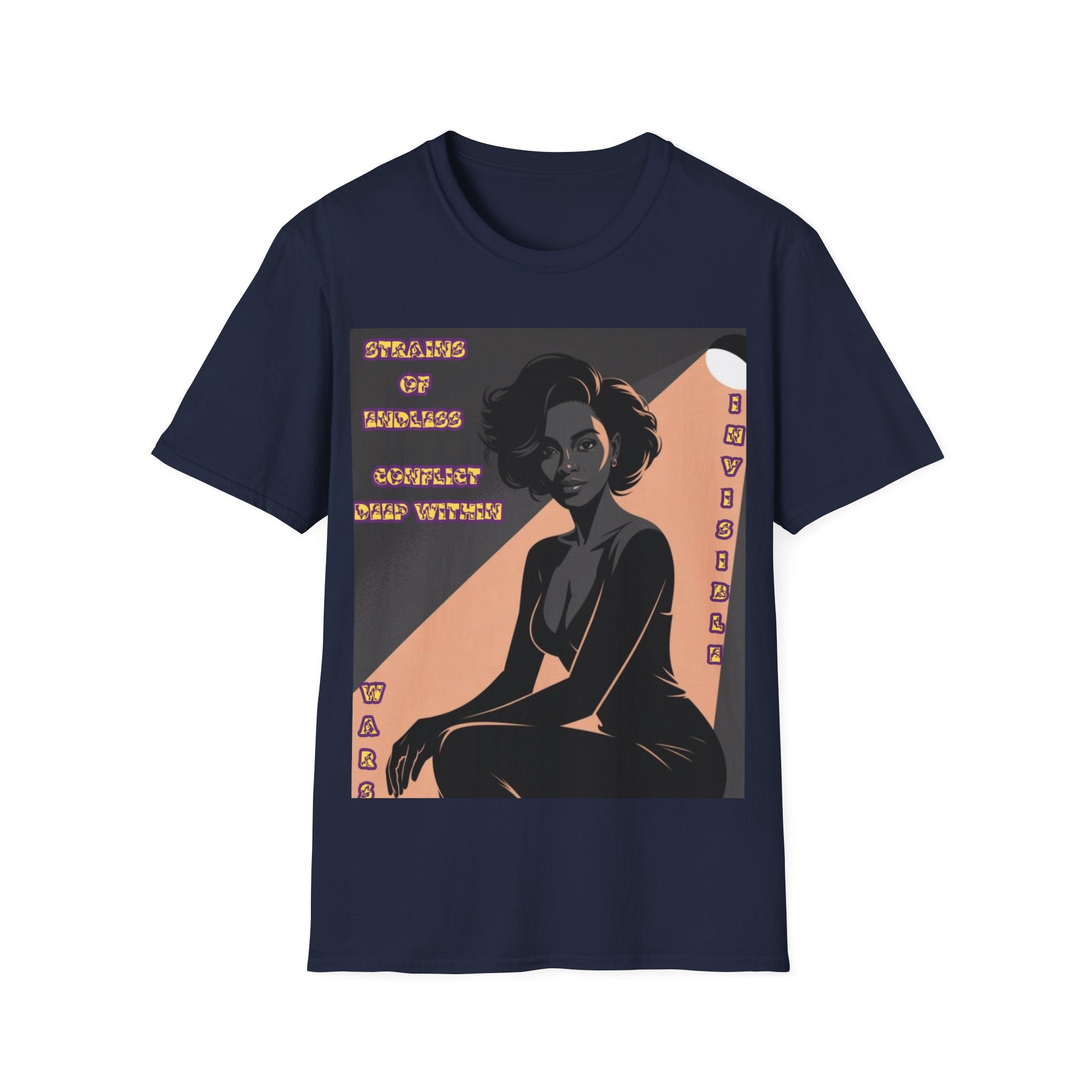 Women T-Shirt- Strains of conflict Invisible Wars