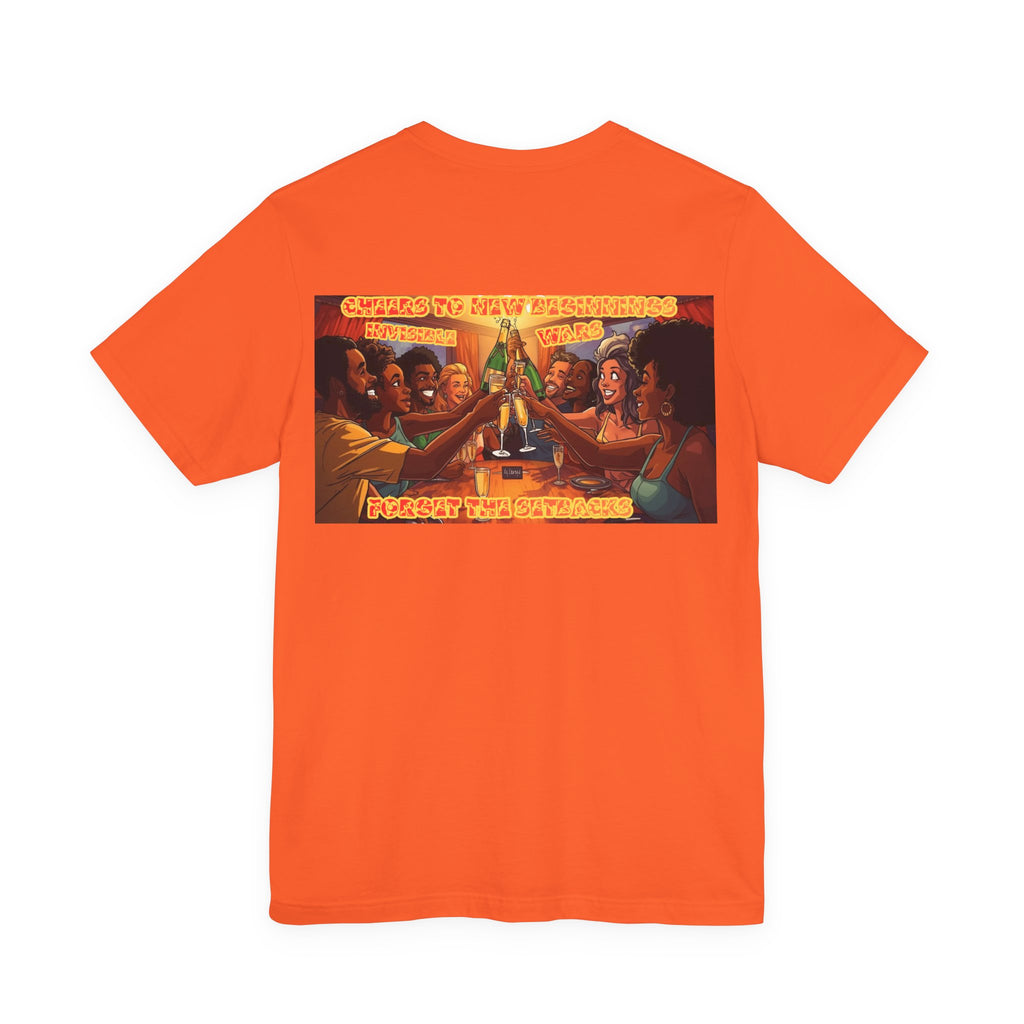 Women T-shirt - Cheers To New Beginnings